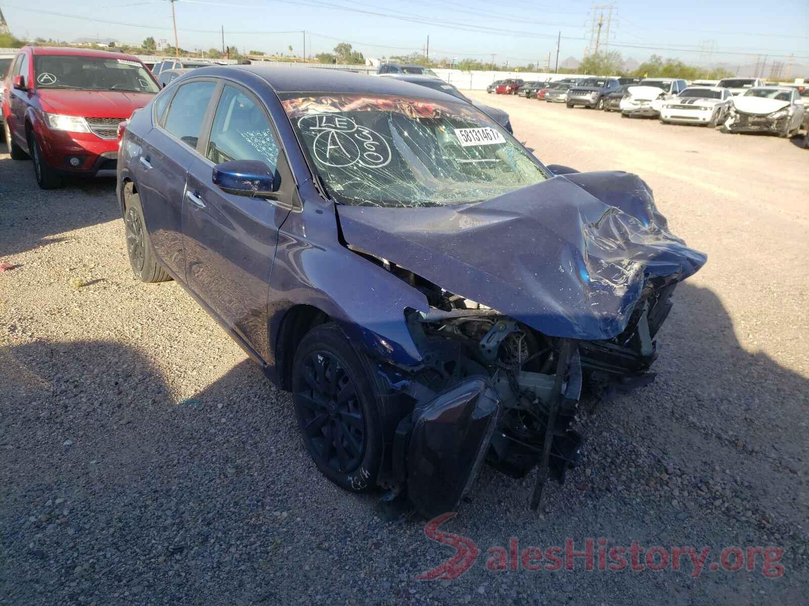 3N1AB7AP2KY347117 2019 NISSAN SENTRA