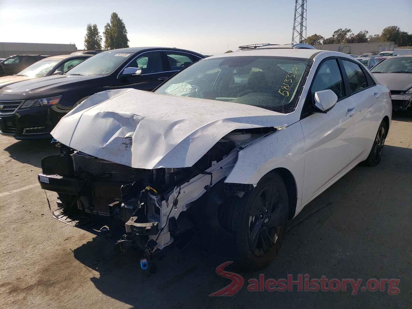 5NPLM4AG7MH000722 2021 HYUNDAI ELANTRA