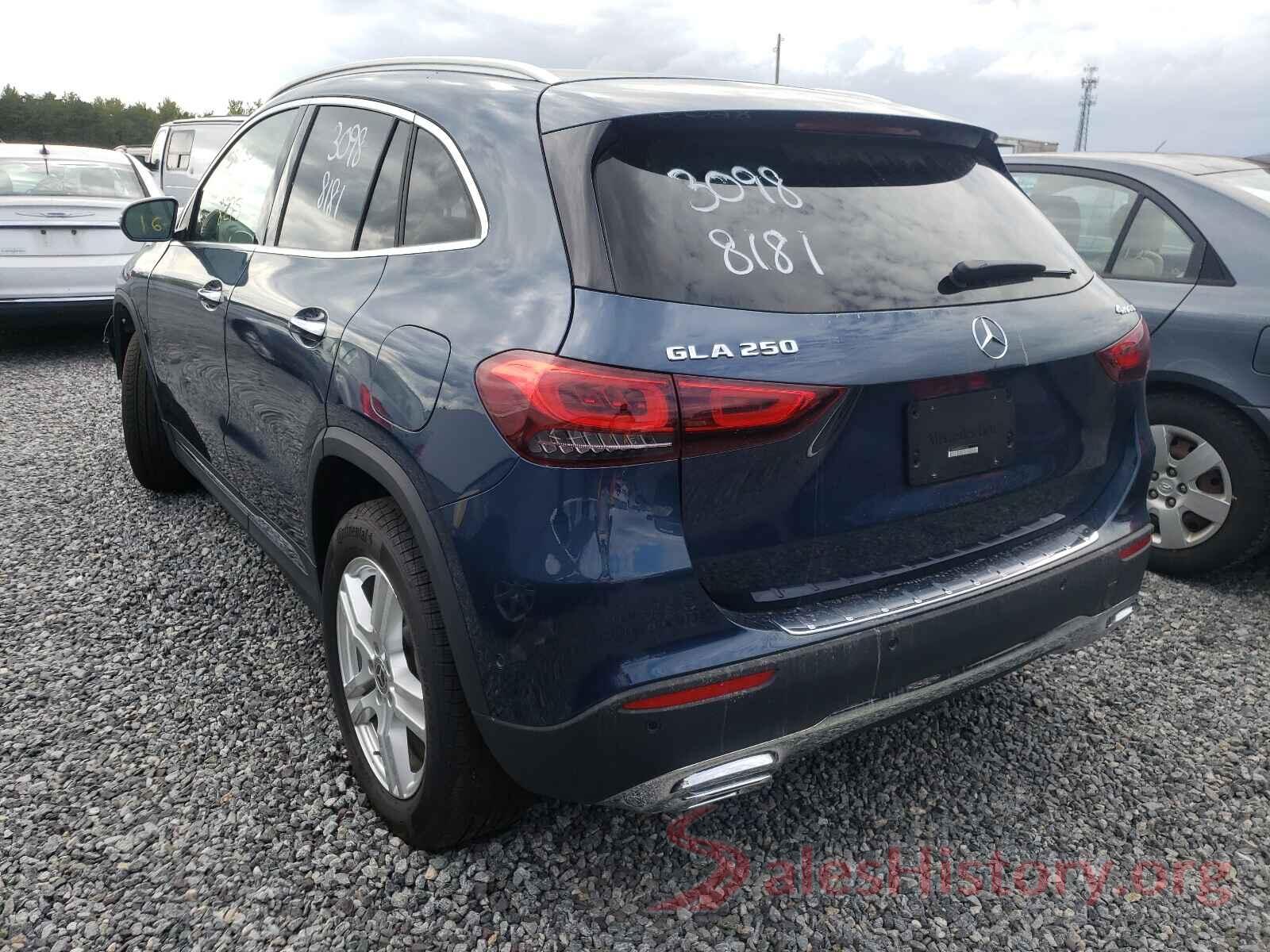 W1N4N4HB8MJ246822 2021 MERCEDES-BENZ GLA-CLASS