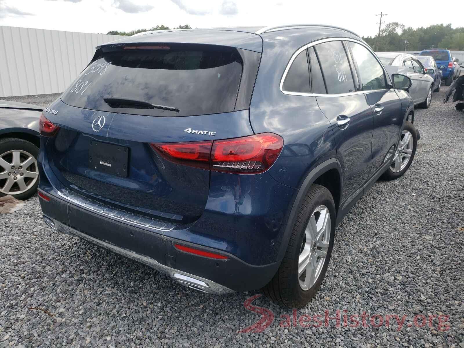 W1N4N4HB8MJ246822 2021 MERCEDES-BENZ GLA-CLASS