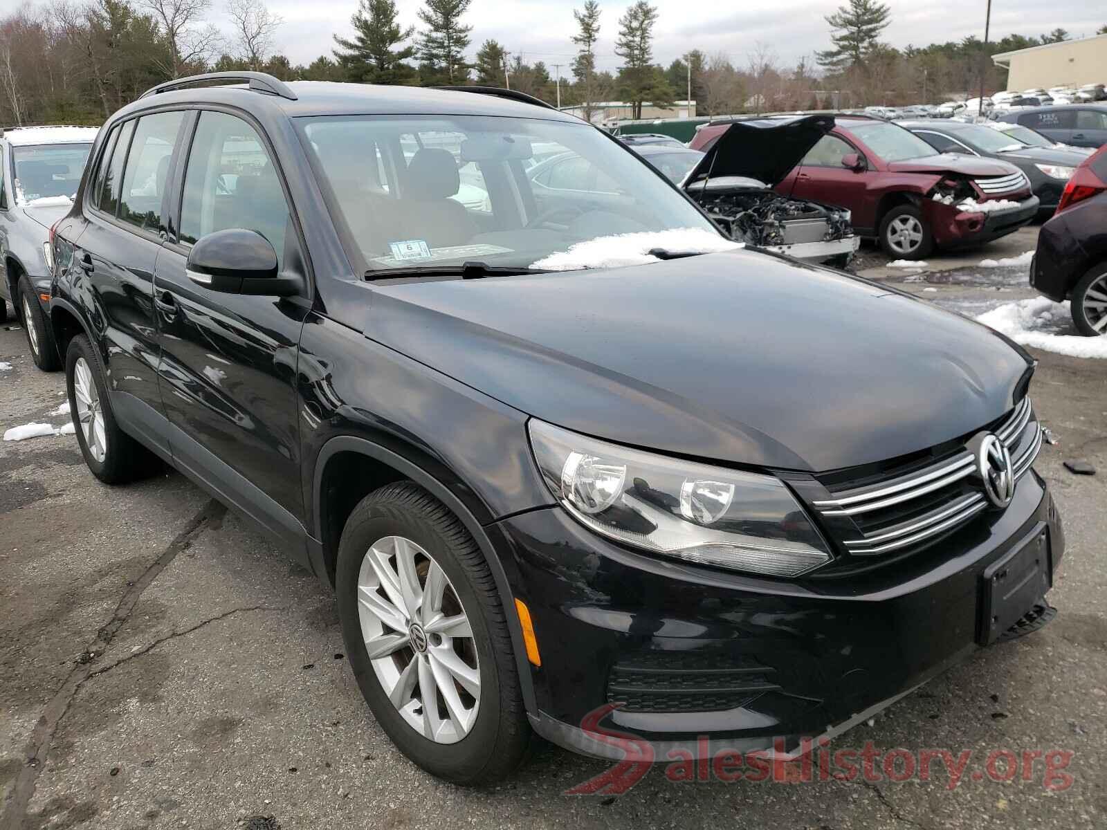 WVGBV7AX0HK052710 2017 VOLKSWAGEN TIGUAN