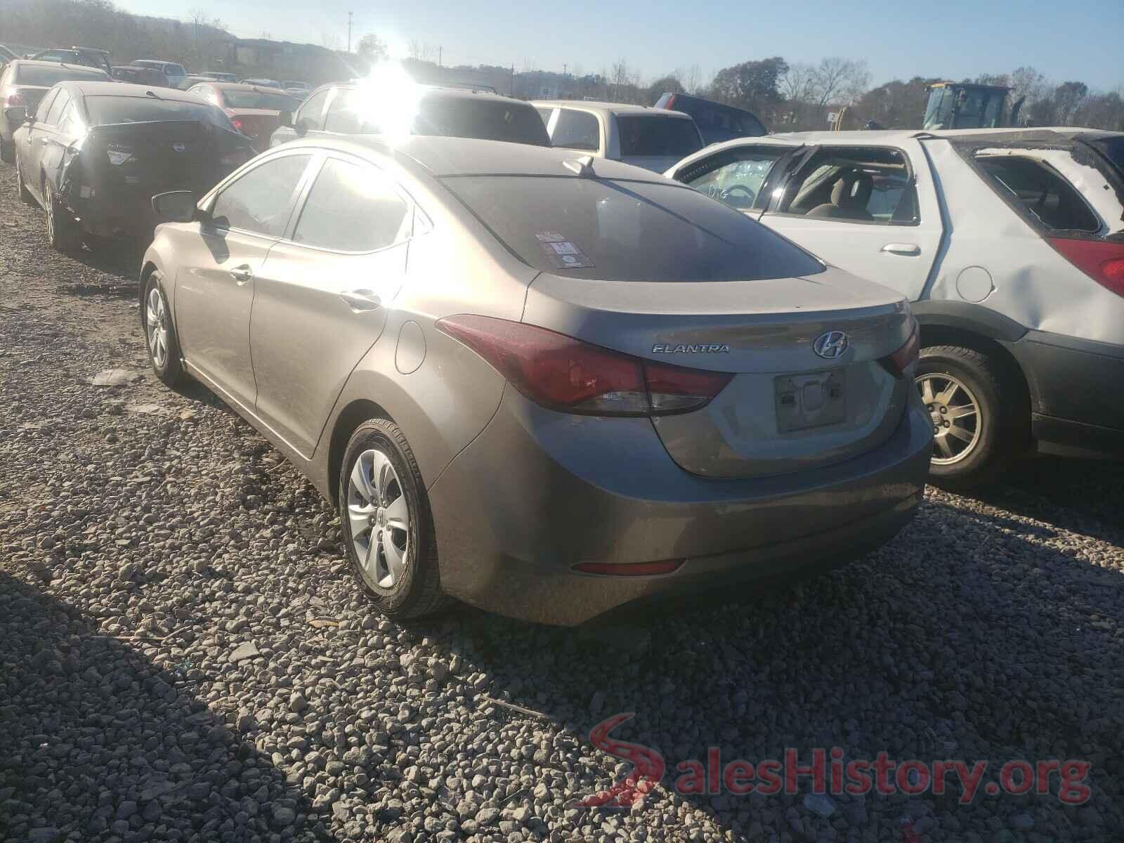 5NPDH4AE3GH700863 2016 HYUNDAI ELANTRA