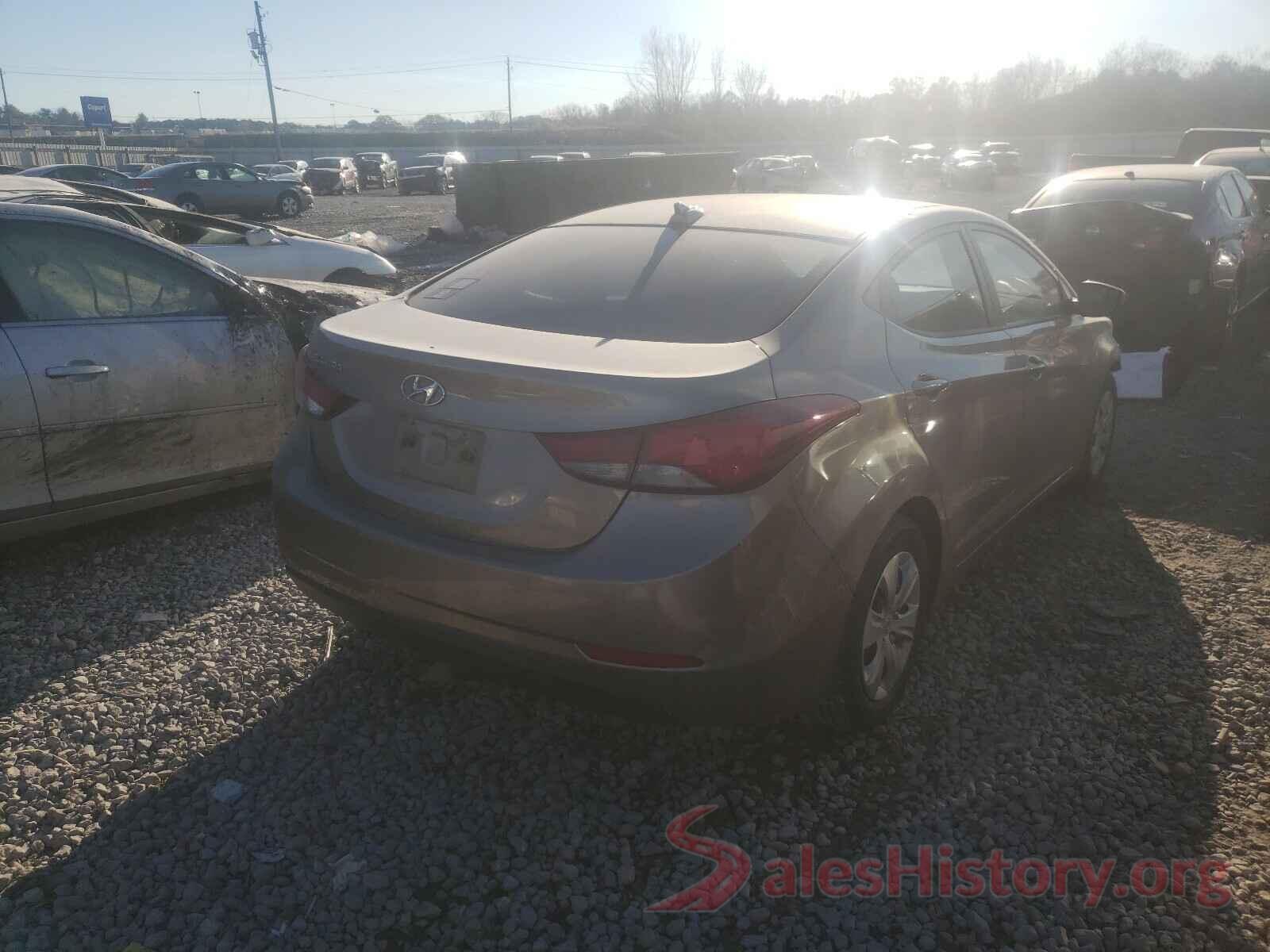 5NPDH4AE3GH700863 2016 HYUNDAI ELANTRA