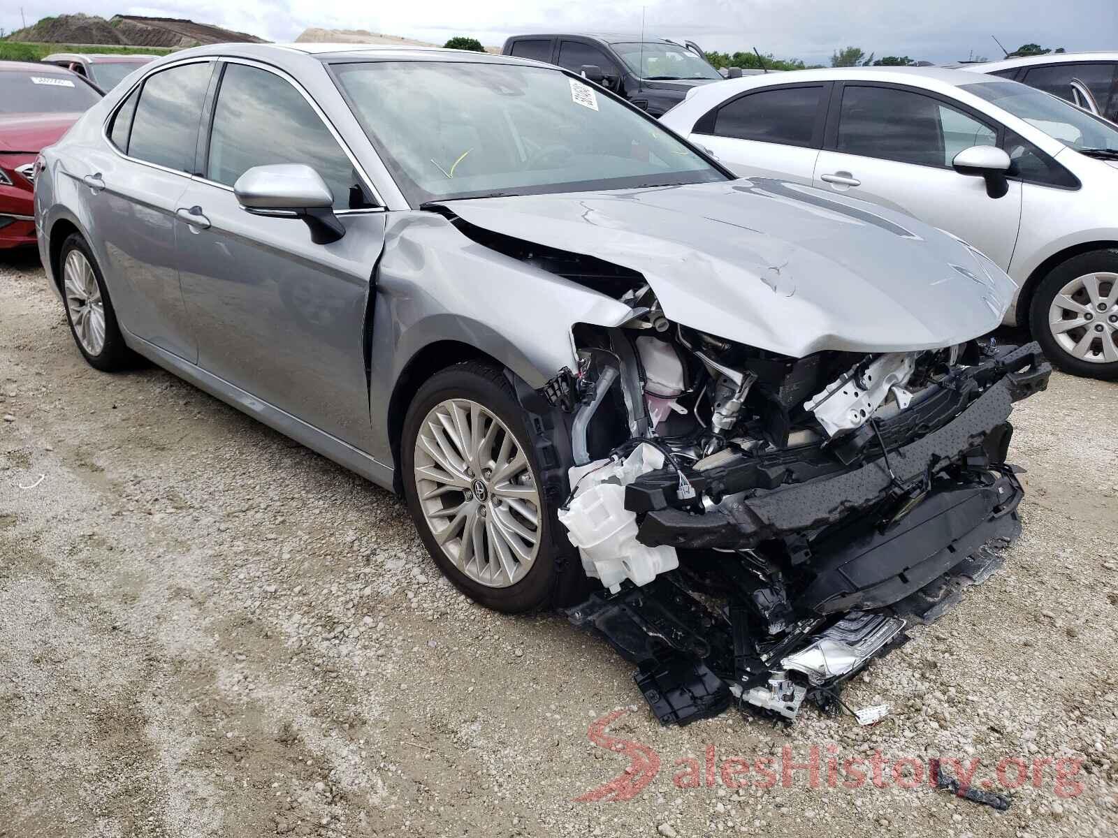 4T1B11HK8KU791838 2019 TOYOTA CAMRY