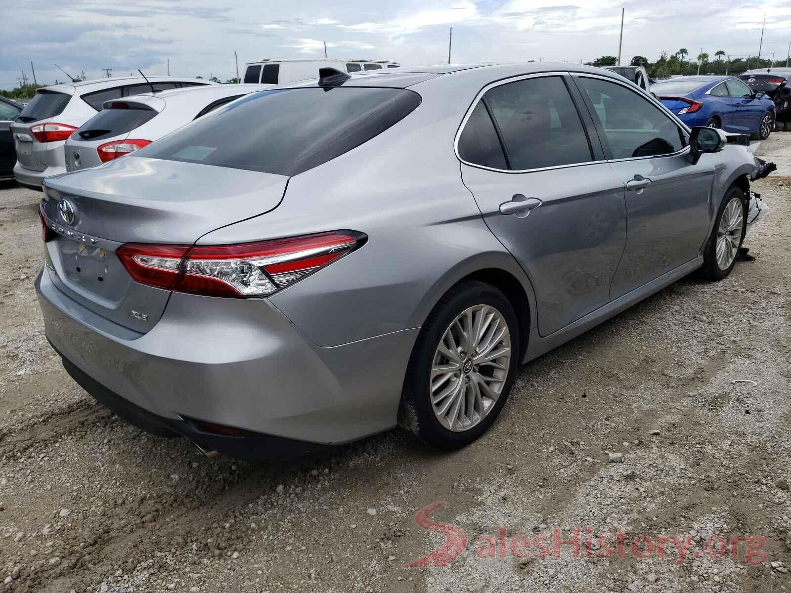 4T1B11HK8KU791838 2019 TOYOTA CAMRY