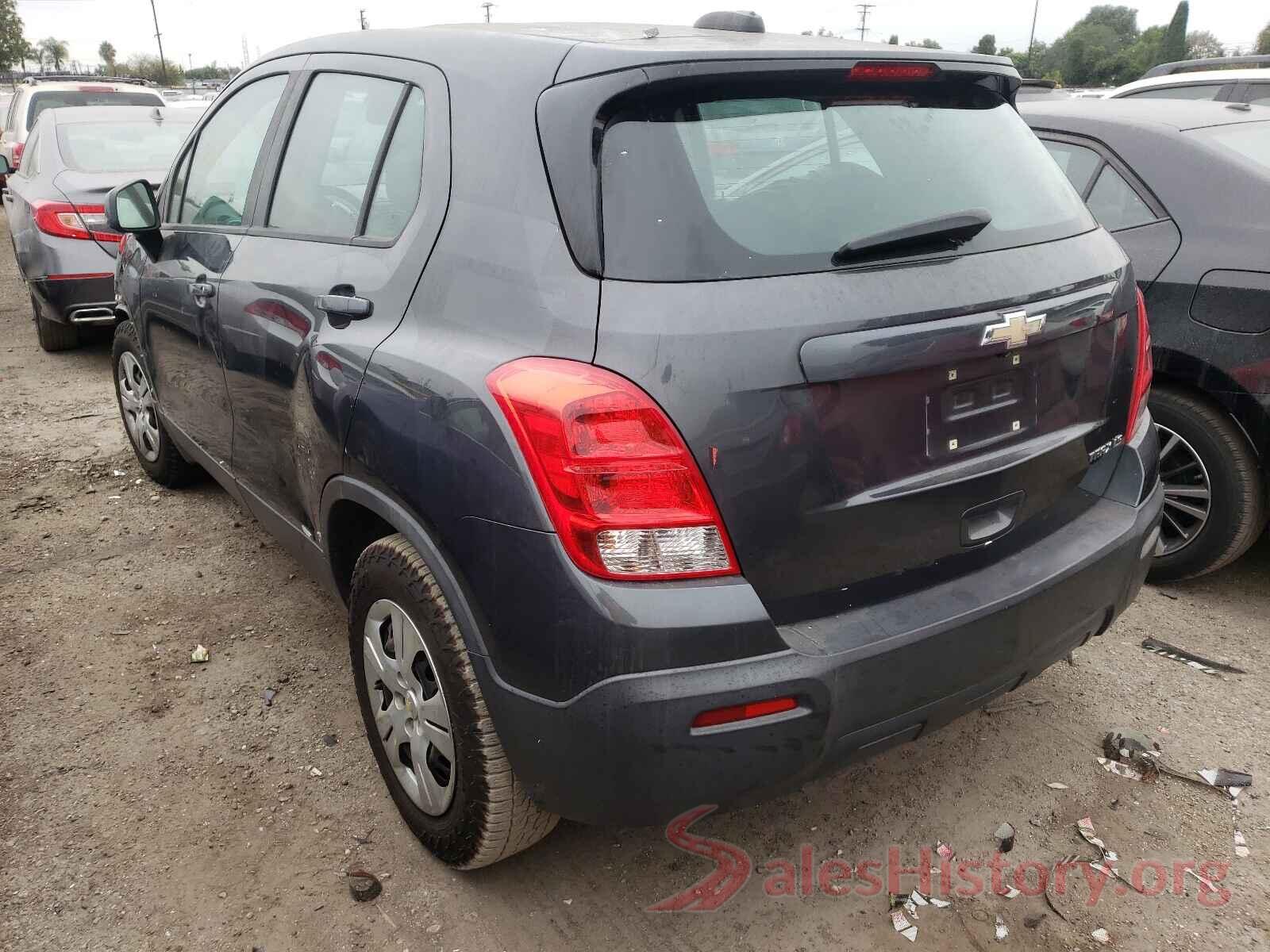 3GNCJKSB5GL175160 2016 CHEVROLET TRAX