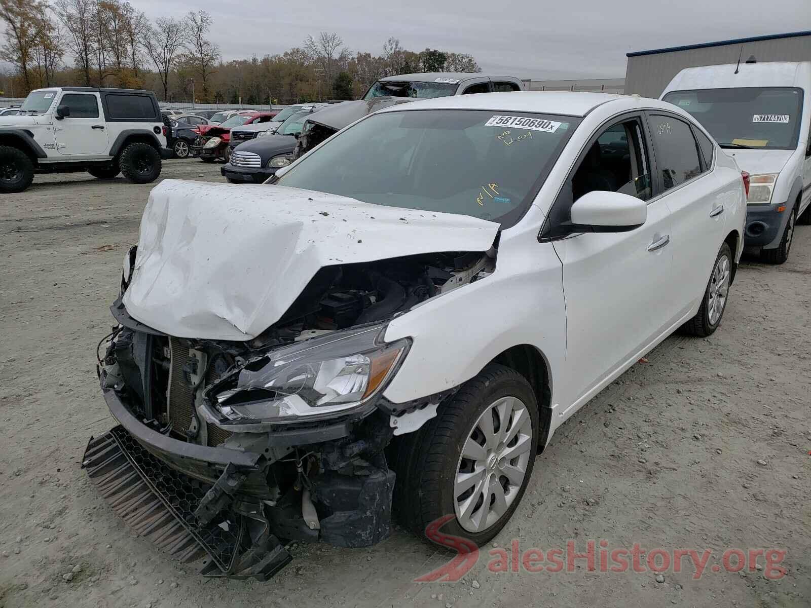 3N1AB7AP0HY240110 2017 NISSAN SENTRA