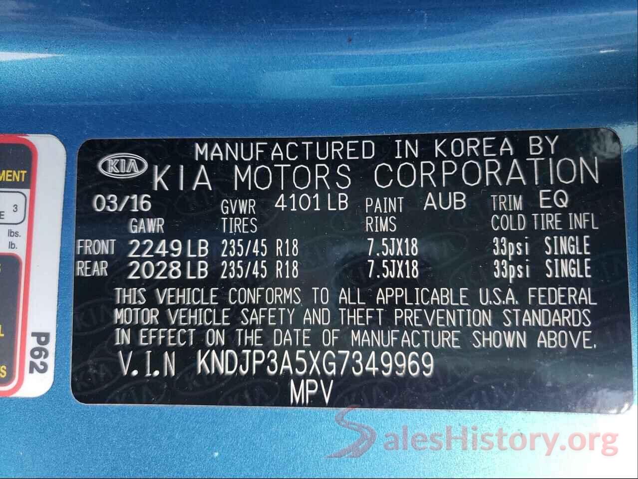 KNDJP3A5XG7349969 2016 KIA SOUL