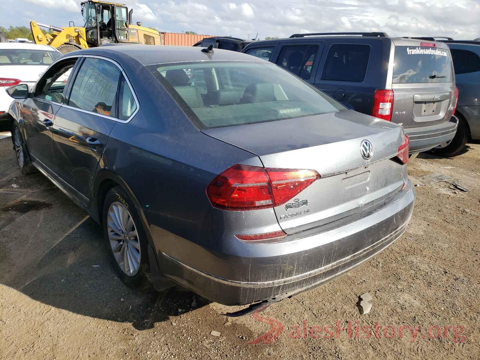 1VWBS7A38GC039851 2016 VOLKSWAGEN PASSAT