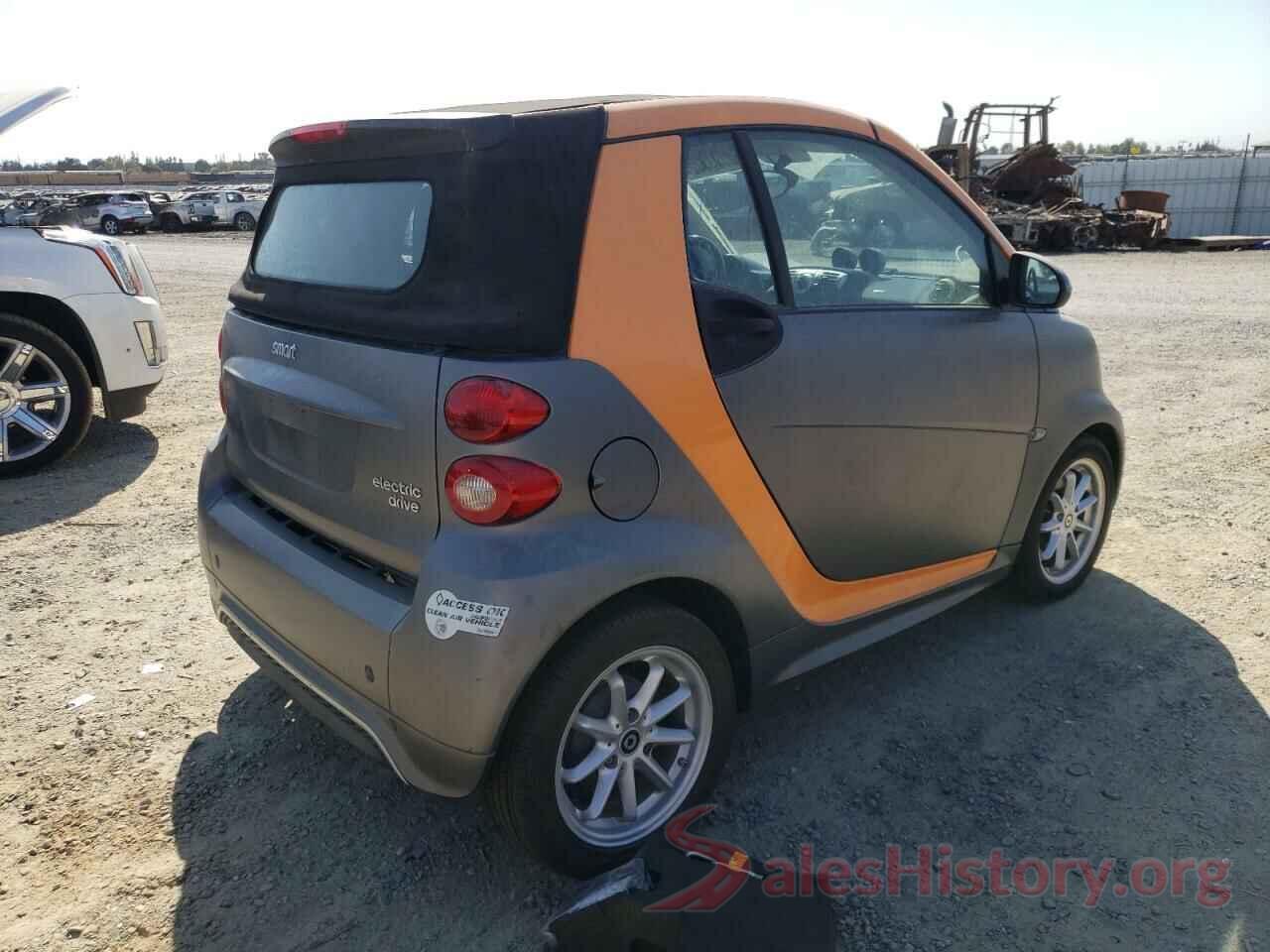 WMEEK9AA0EK777951 2014 SMART FORTWO