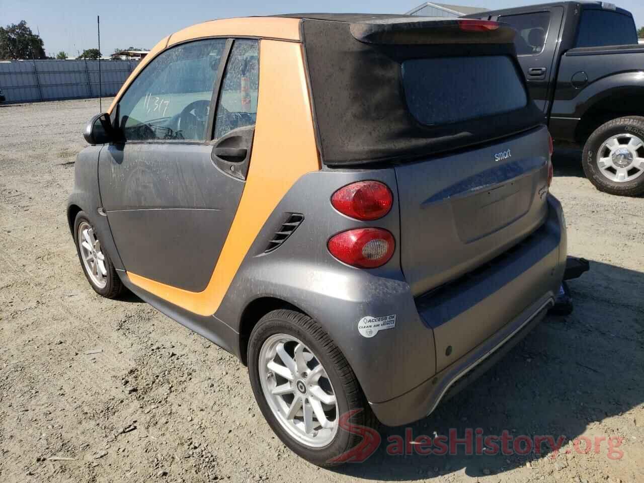 WMEEK9AA0EK777951 2014 SMART FORTWO