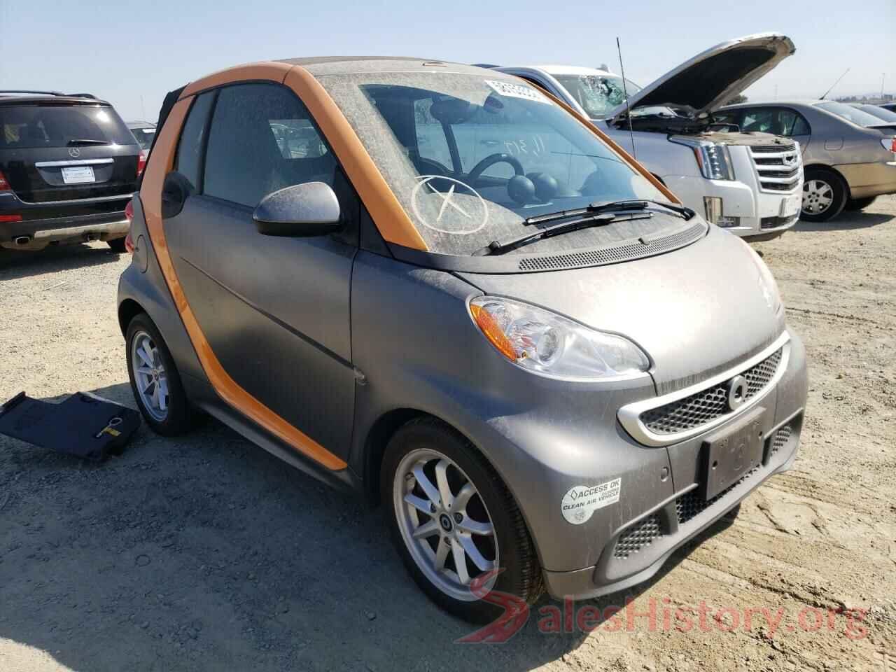 WMEEK9AA0EK777951 2014 SMART FORTWO