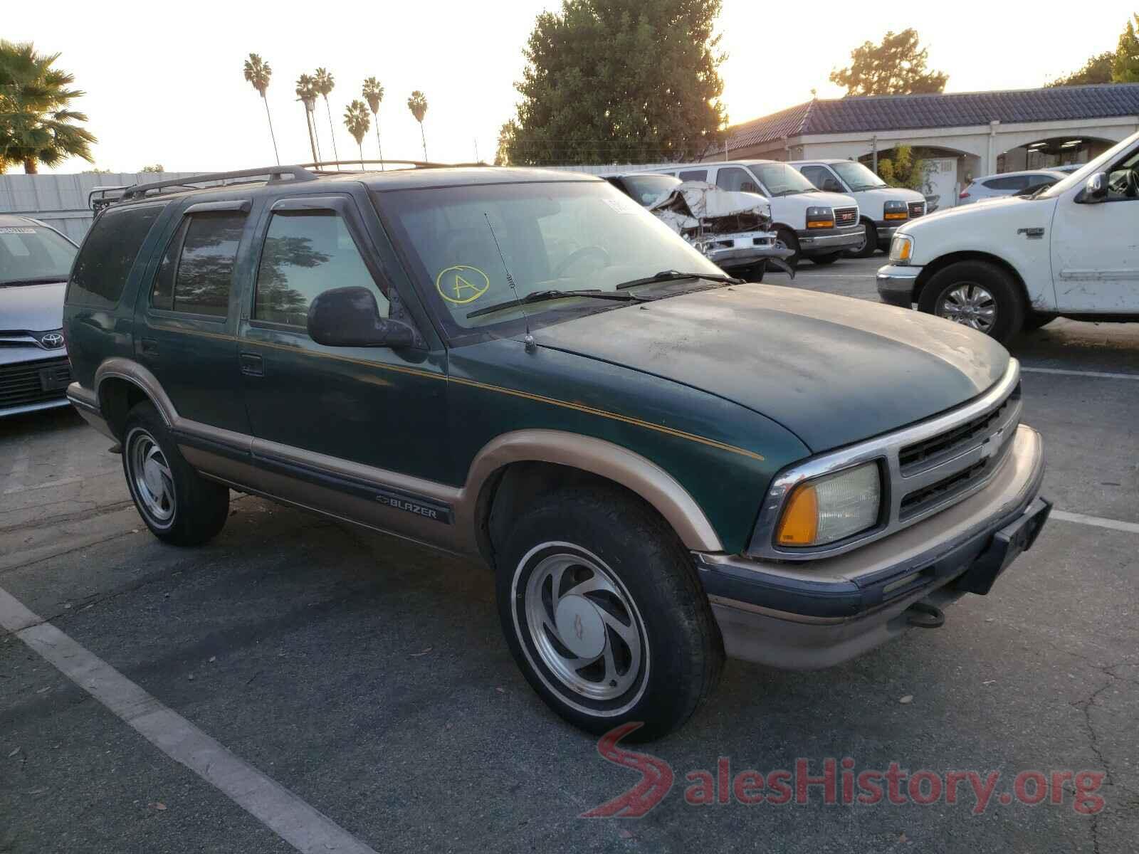 1GNDT13W4T2195602 1996 CHEVROLET BLAZER