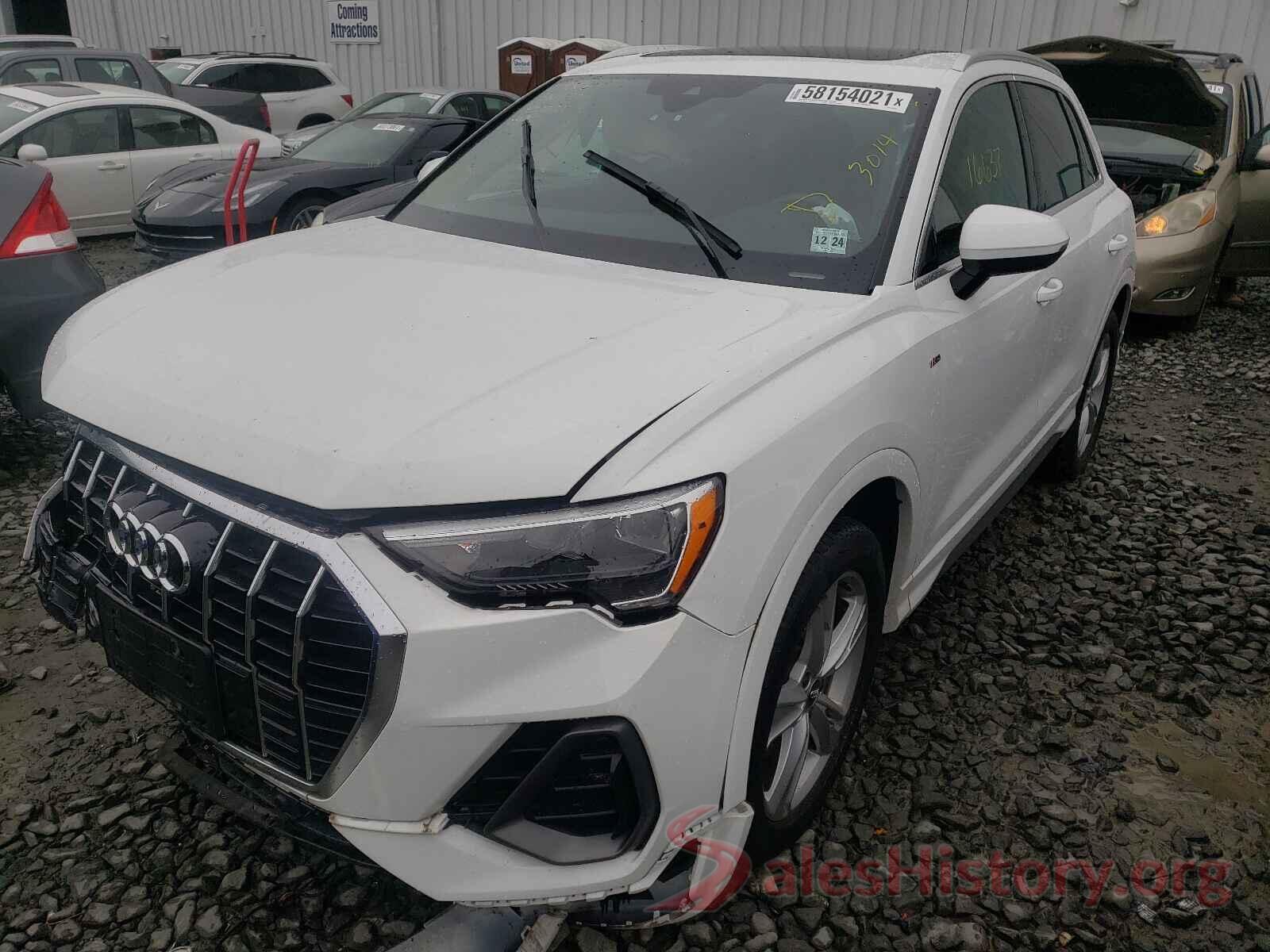 WA1DECF36L1043014 2020 AUDI Q3