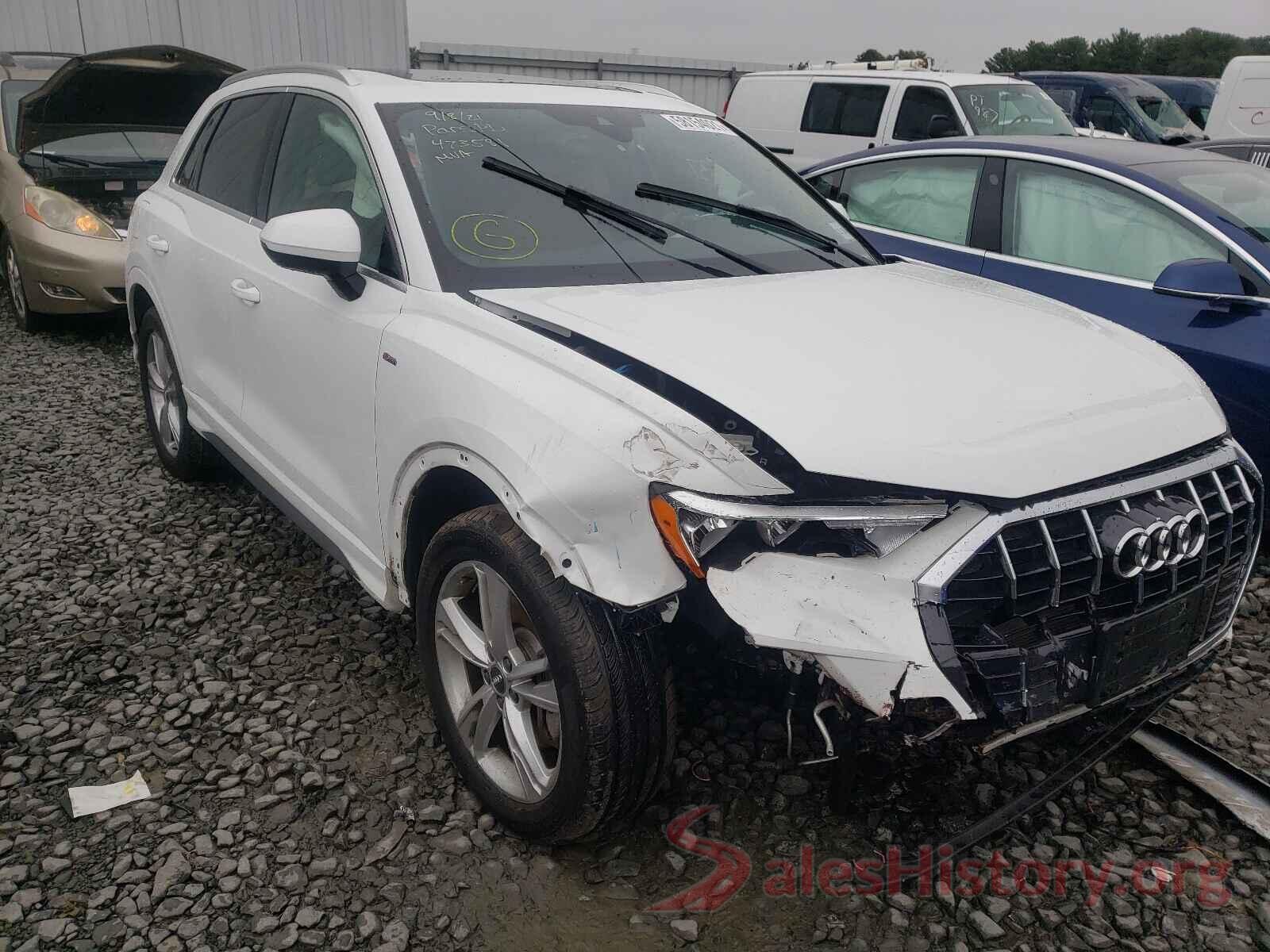 WA1DECF36L1043014 2020 AUDI Q3