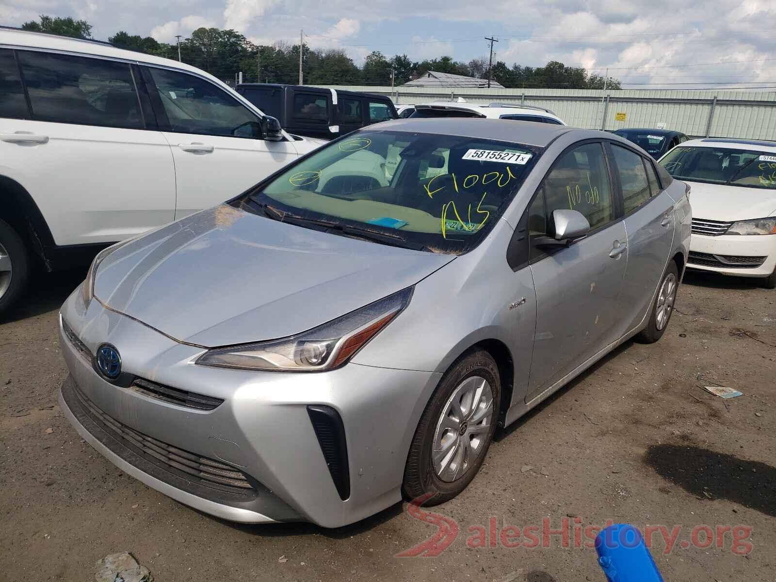 JTDKAMFU4M3128608 2021 TOYOTA PRIUS