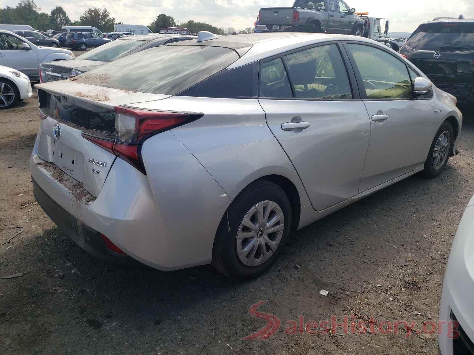 JTDKAMFU4M3128608 2021 TOYOTA PRIUS