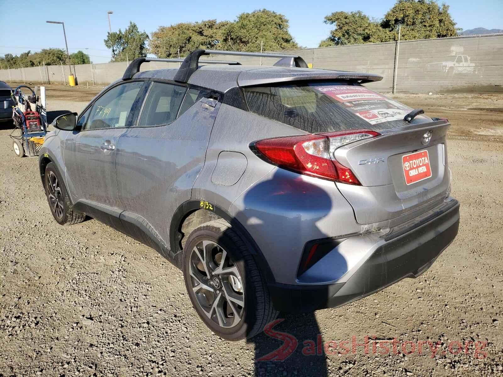 JTNKHMBX5L1081834 2020 TOYOTA C-HR