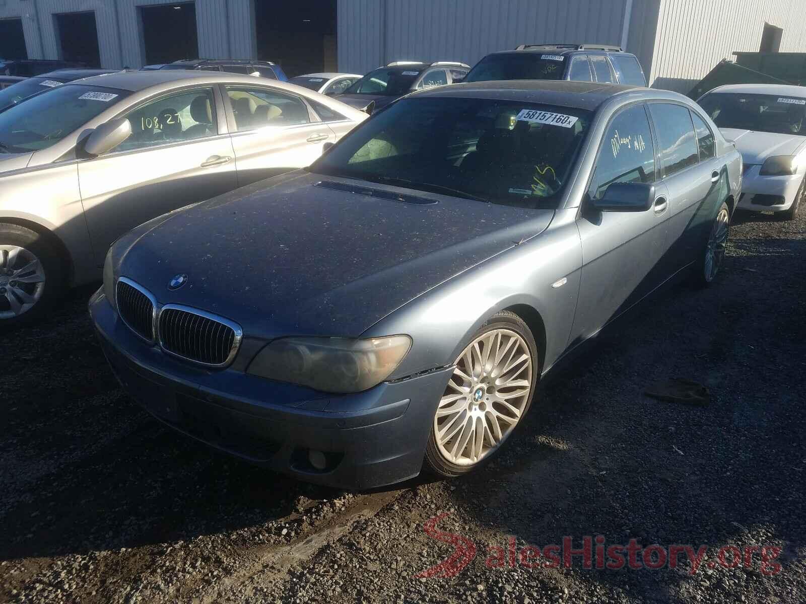 WBAHN83587DT67691 2007 BMW 7 SERIES