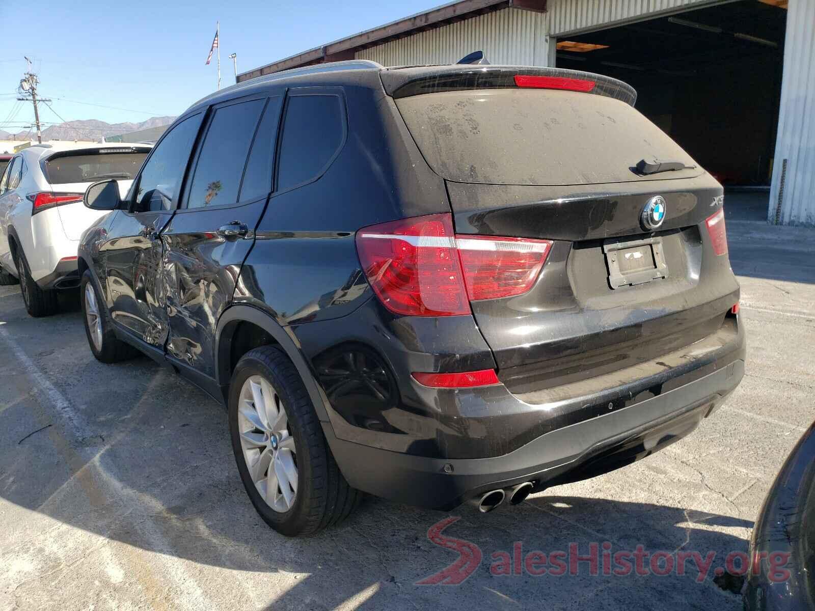 5UXWX9C56H0T00864 2017 BMW X3