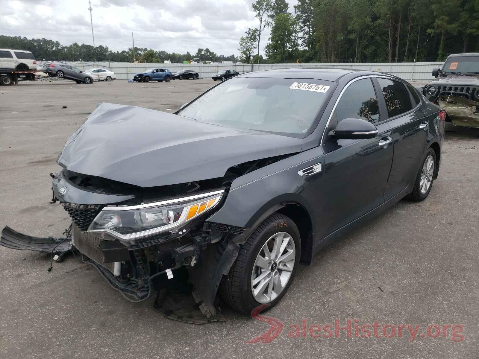 KNAGT4L30G5084334 2016 KIA OPTIMA