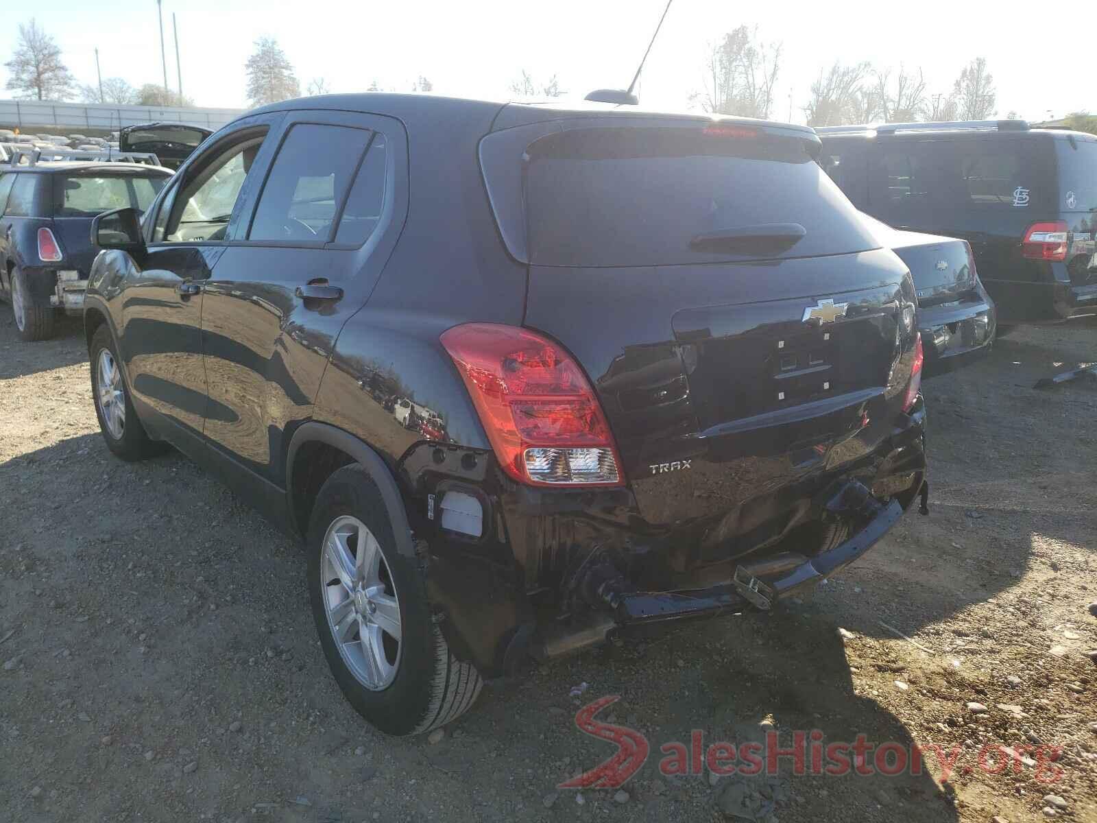 KL7CJKSB2LB092268 2020 CHEVROLET TRAX