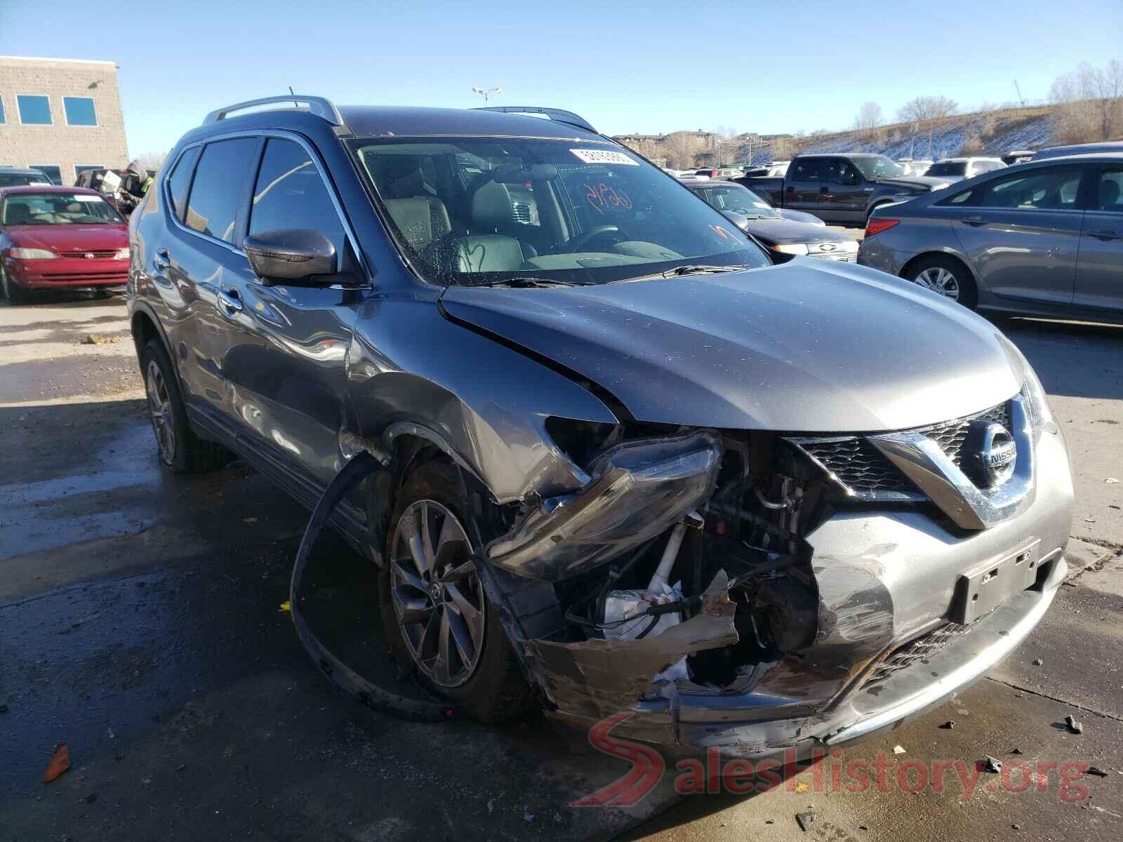 5N1AT2MVXGC772491 2016 NISSAN ROGUE