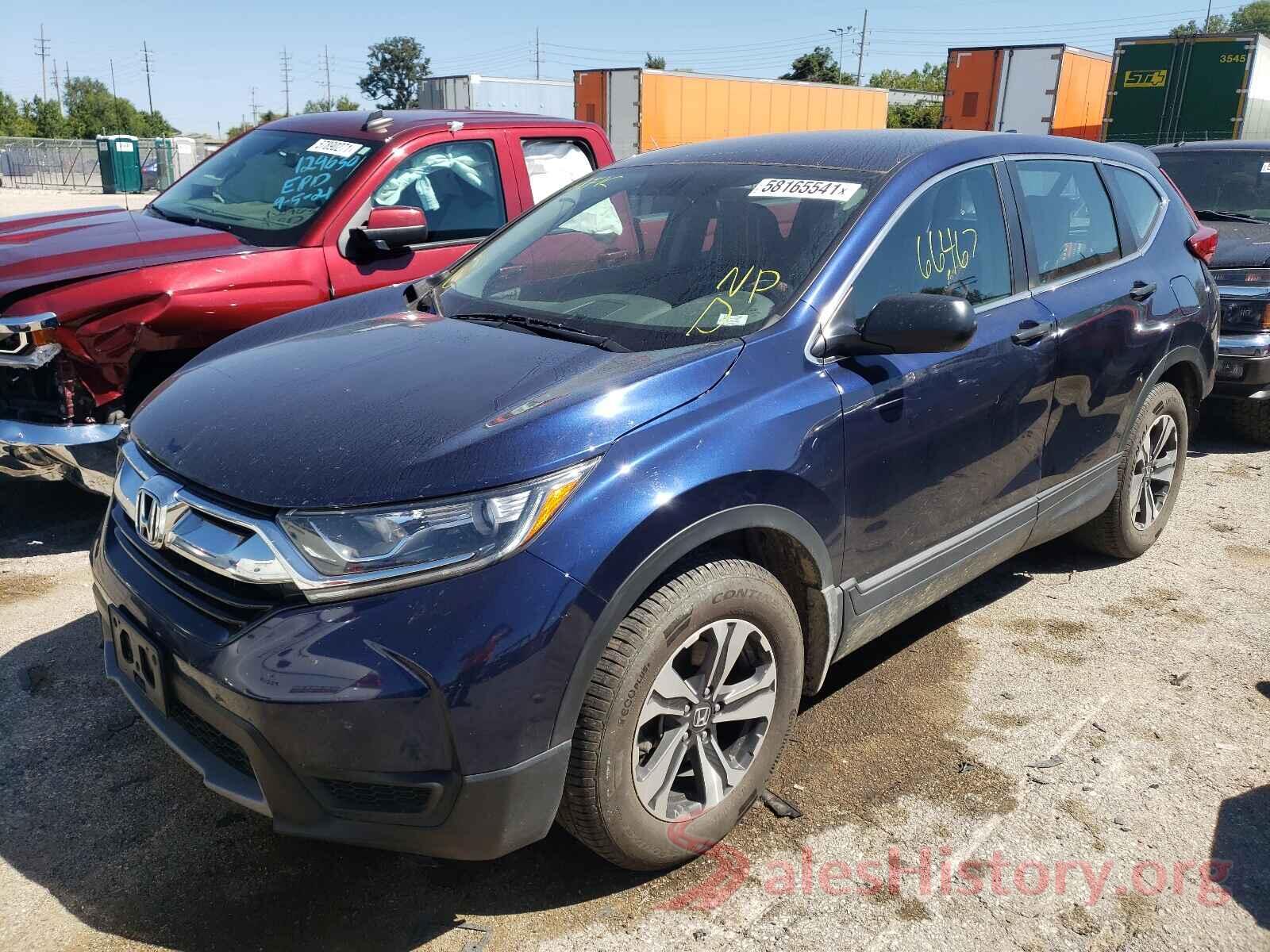 5J6RW6H35HL001978 2017 HONDA CRV