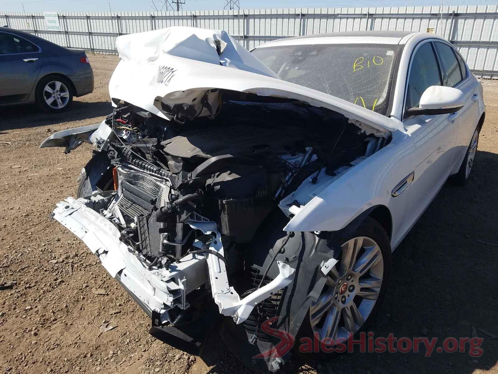 SAJBD4BV4HCY38640 2017 JAGUAR XF