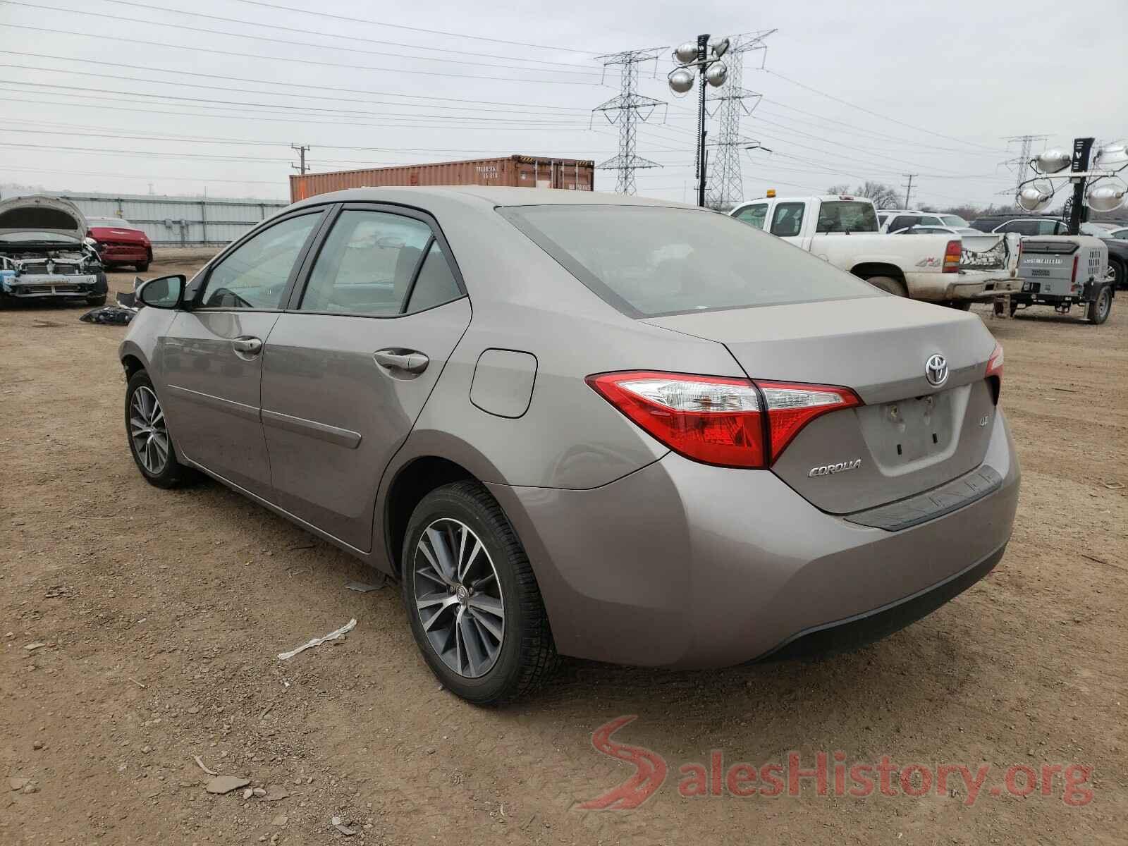 2T1BURHE0GC492983 2016 TOYOTA COROLLA