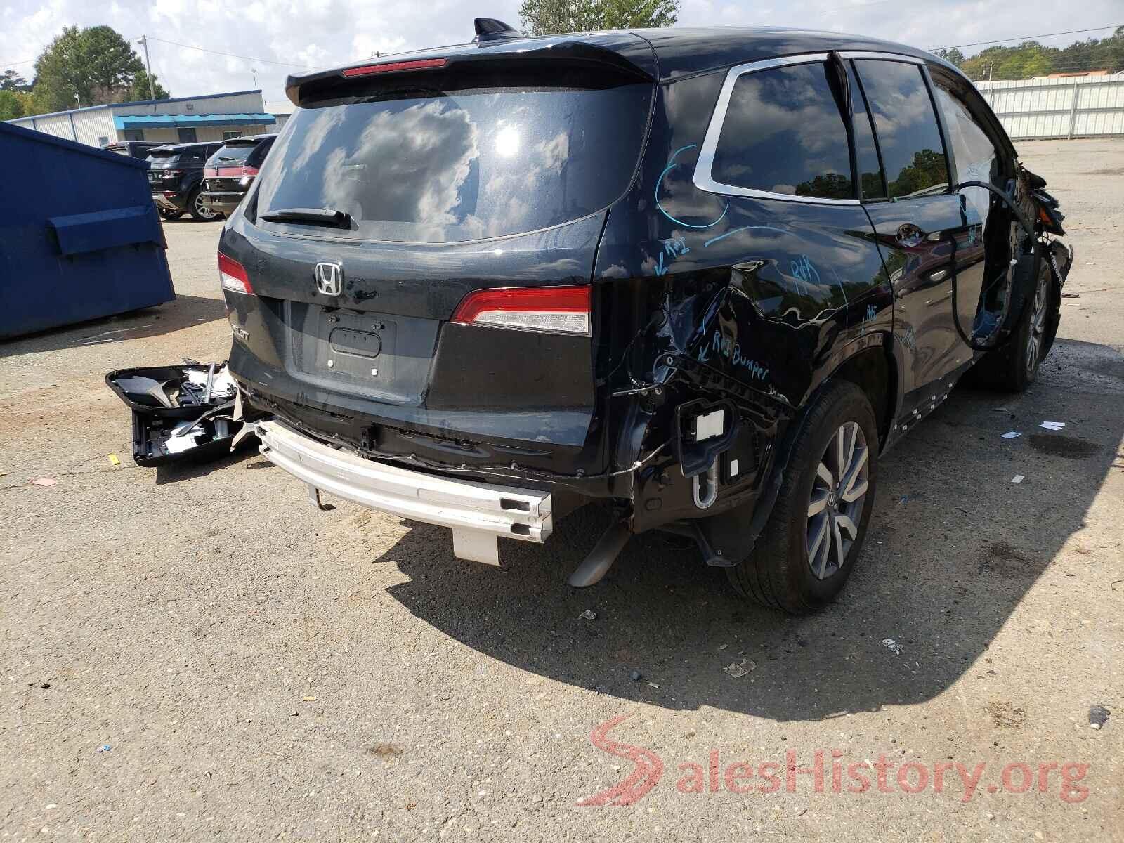 5FNYF5H57KB046959 2019 HONDA PILOT