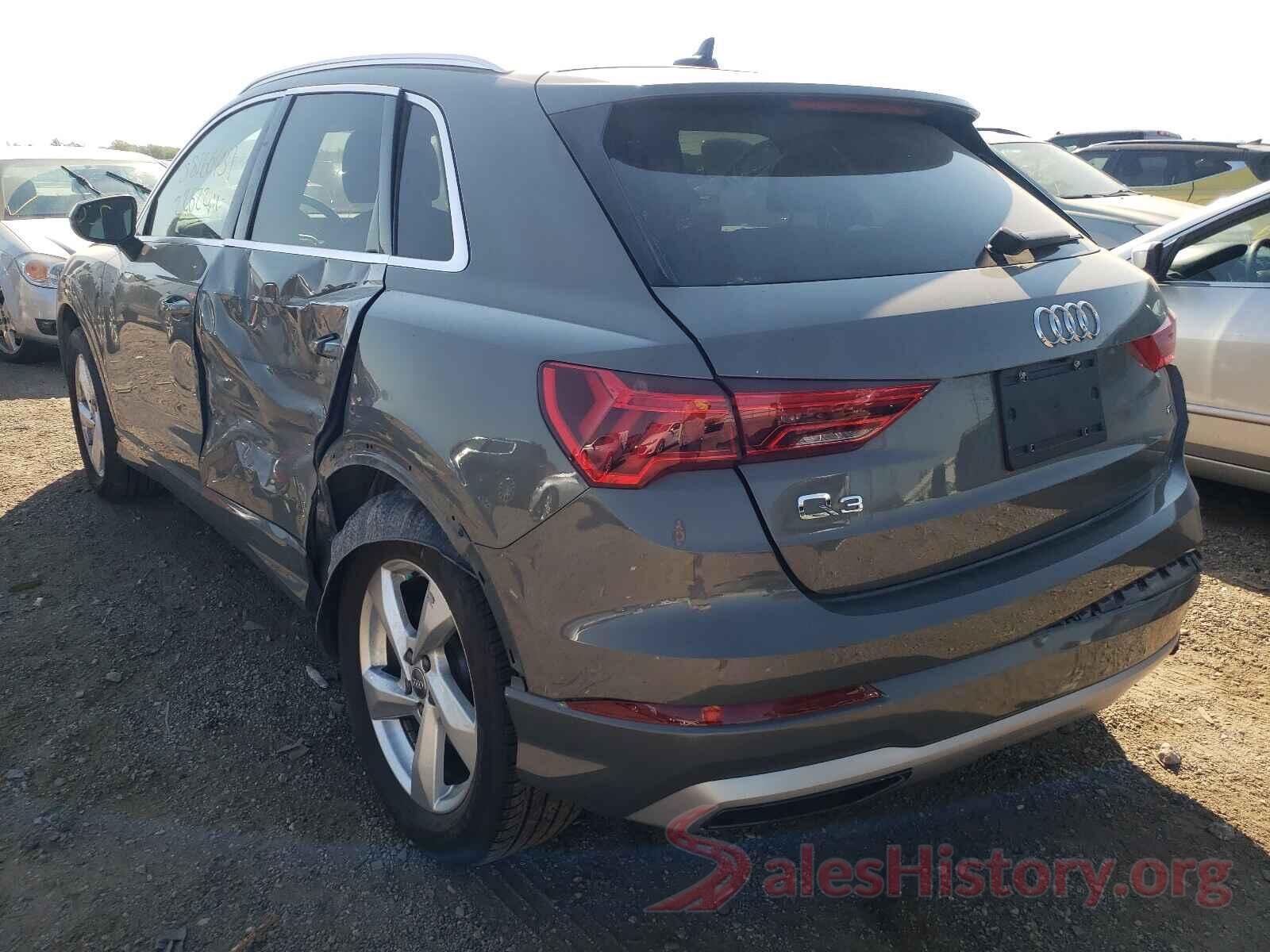 WA1AECF30L1052925 2020 AUDI Q3