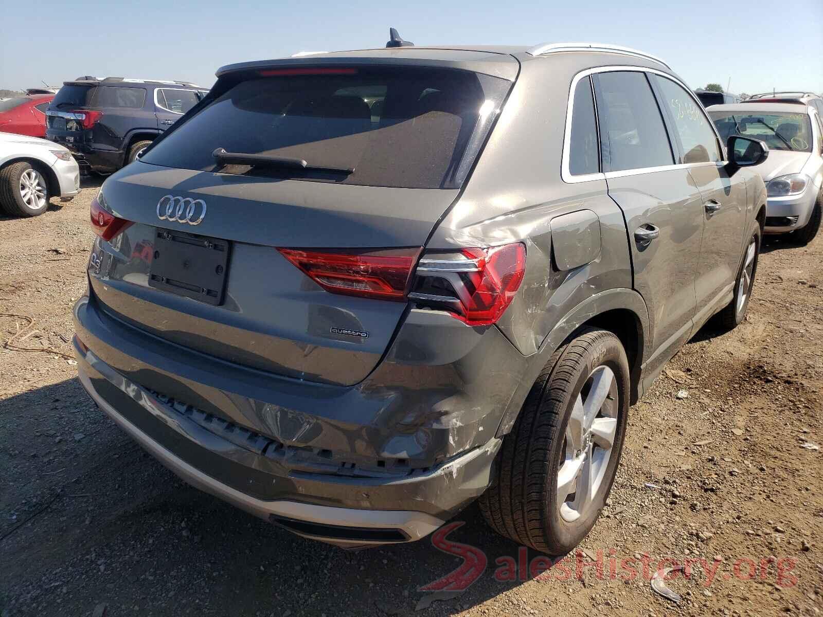 WA1AECF30L1052925 2020 AUDI Q3