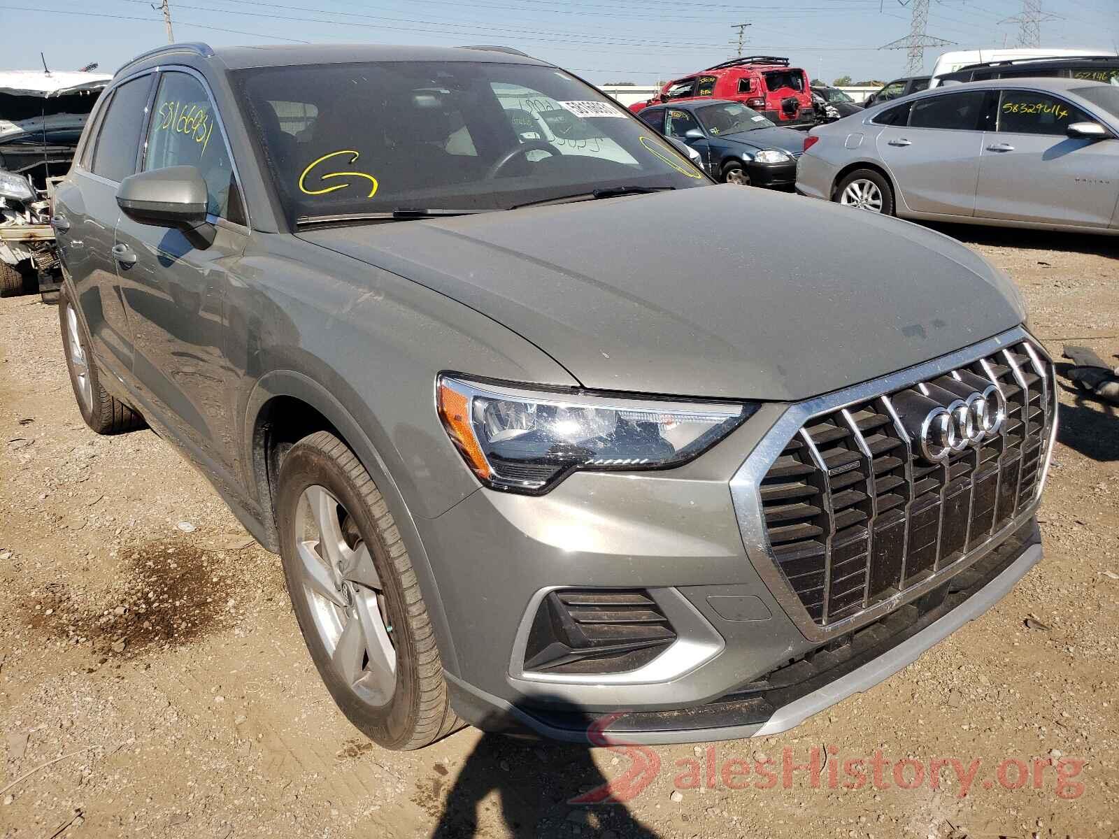 WA1AECF30L1052925 2020 AUDI Q3