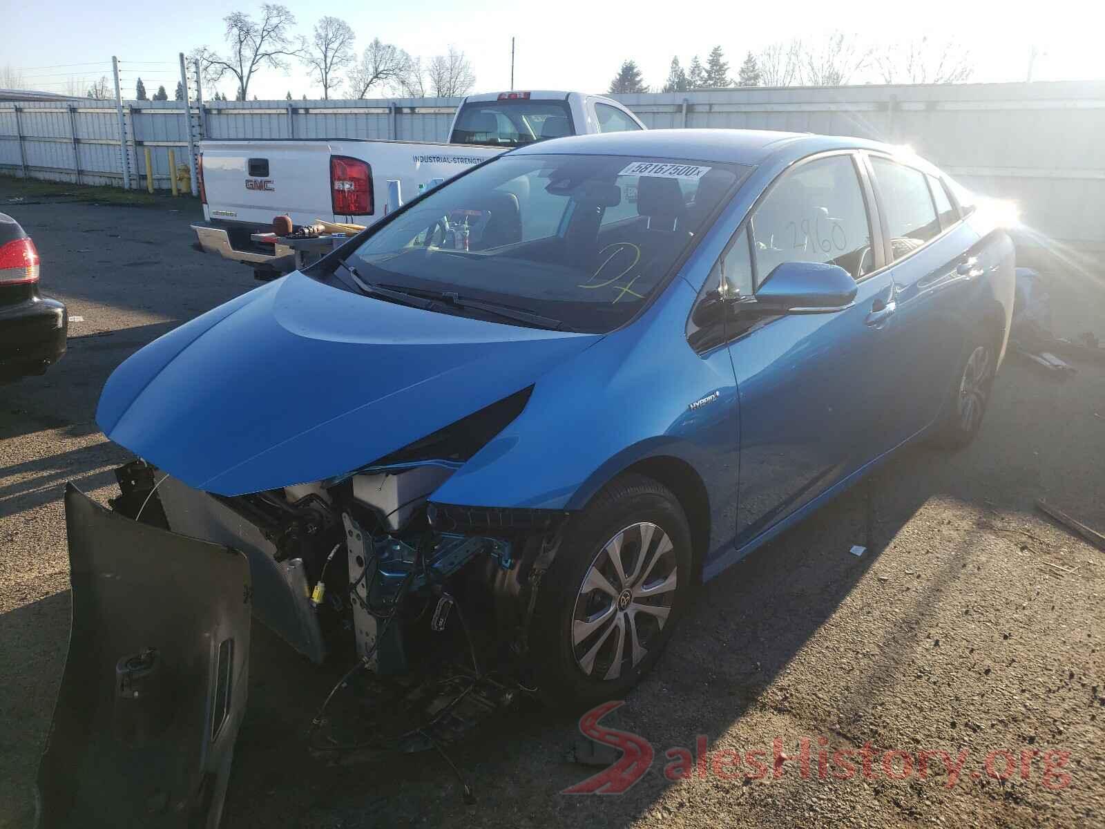 JTDL9RFU8L3016600 2020 TOYOTA PRIUS