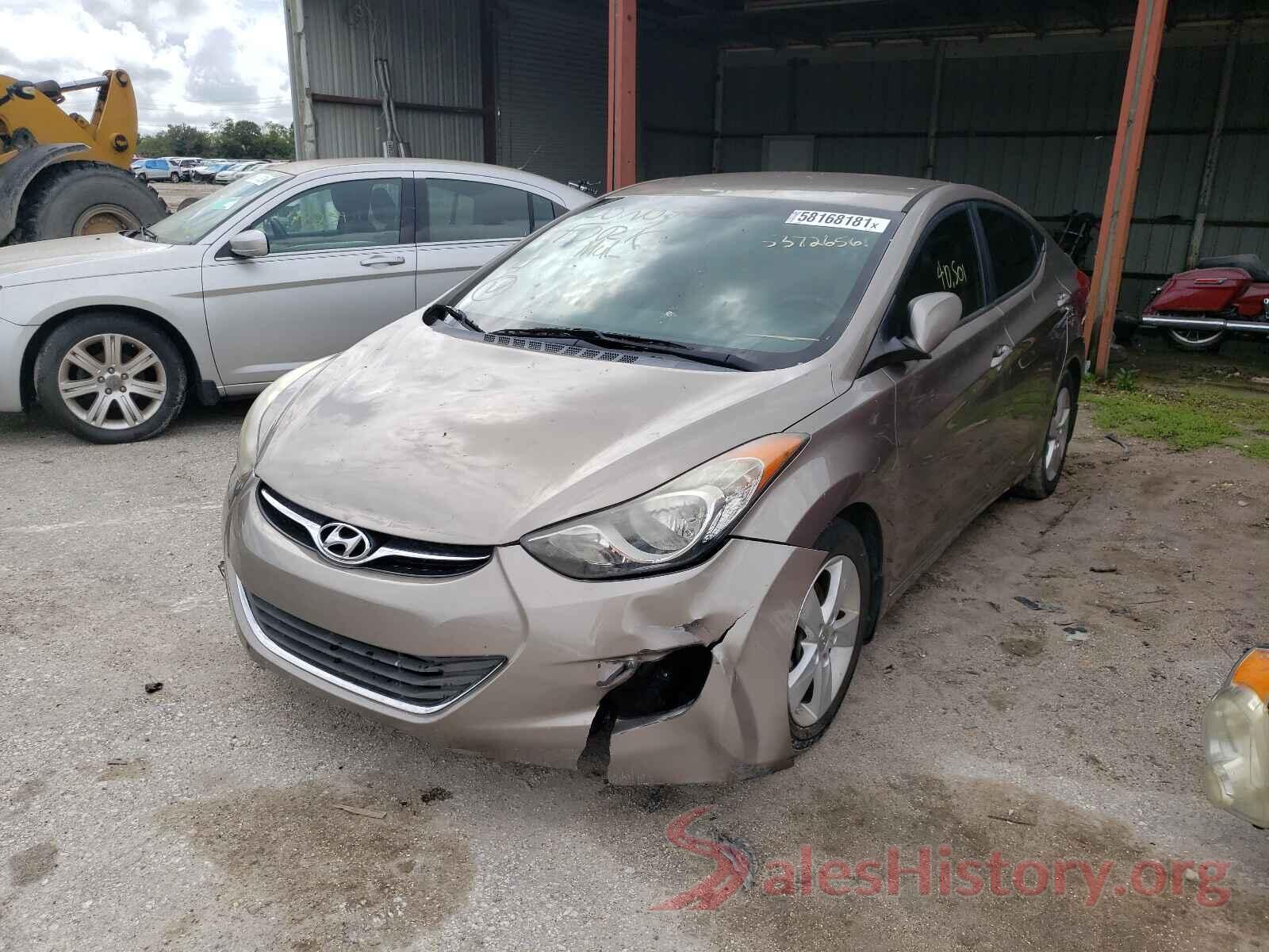 5NPDH4AEXDH453871 2013 HYUNDAI ELANTRA