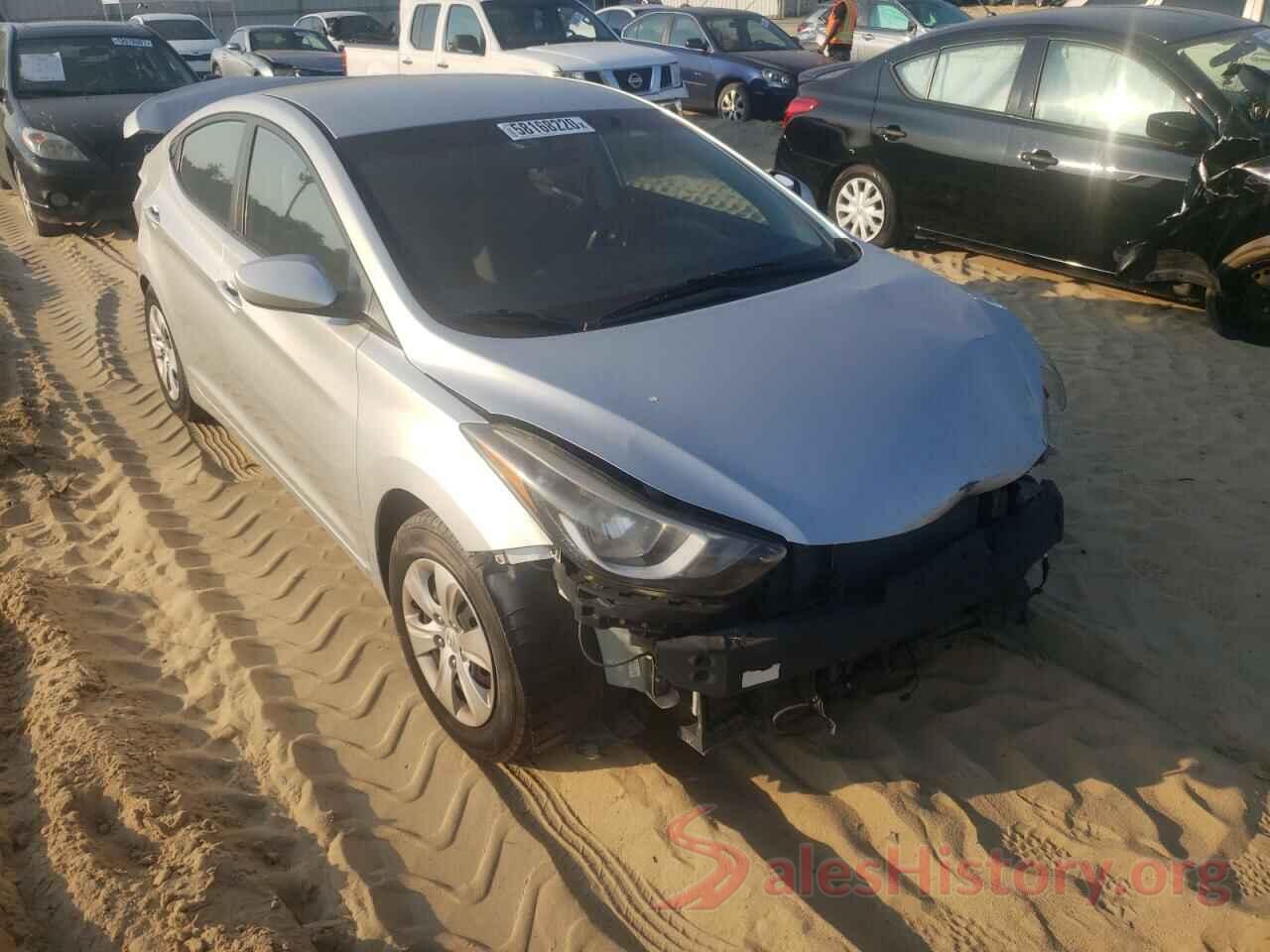 5NPDH4AE0GH786715 2016 HYUNDAI ELANTRA