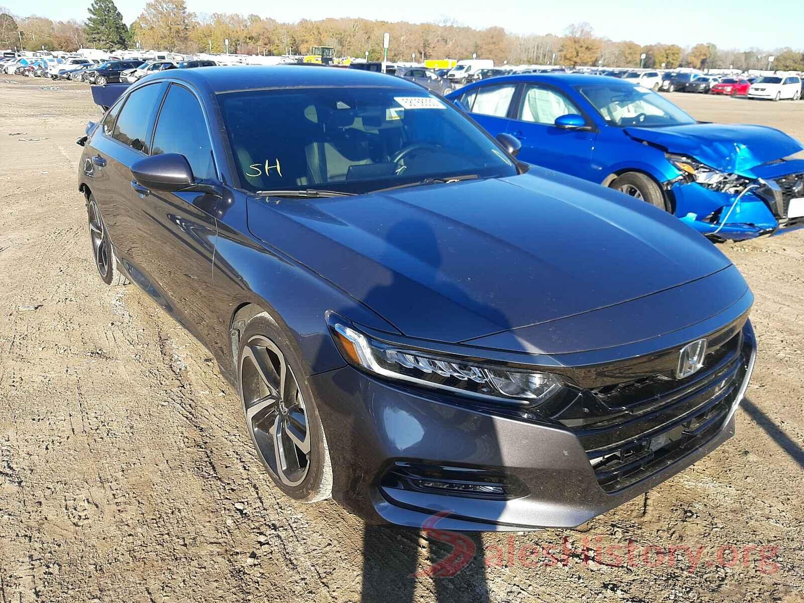 1HGCV1F3XKA080489 2019 HONDA ACCORD