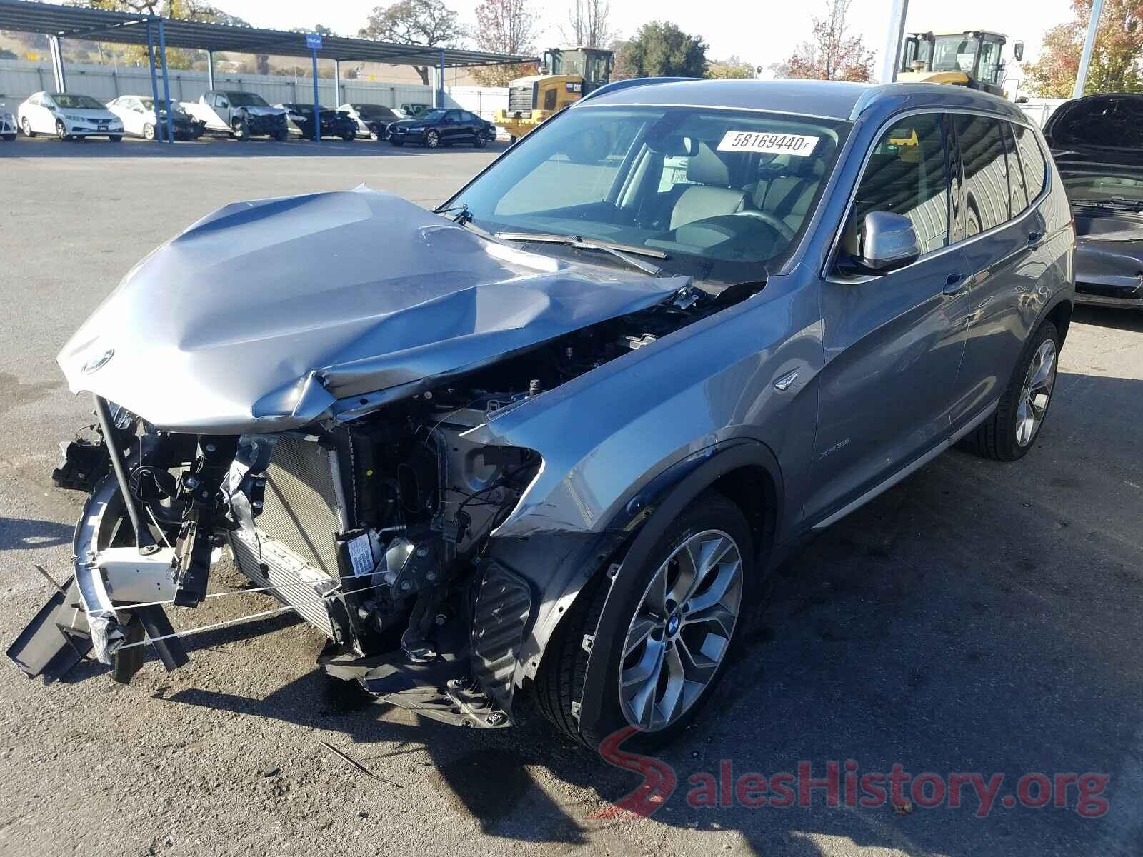 5UXWX7C57G0K36675 2016 BMW X3