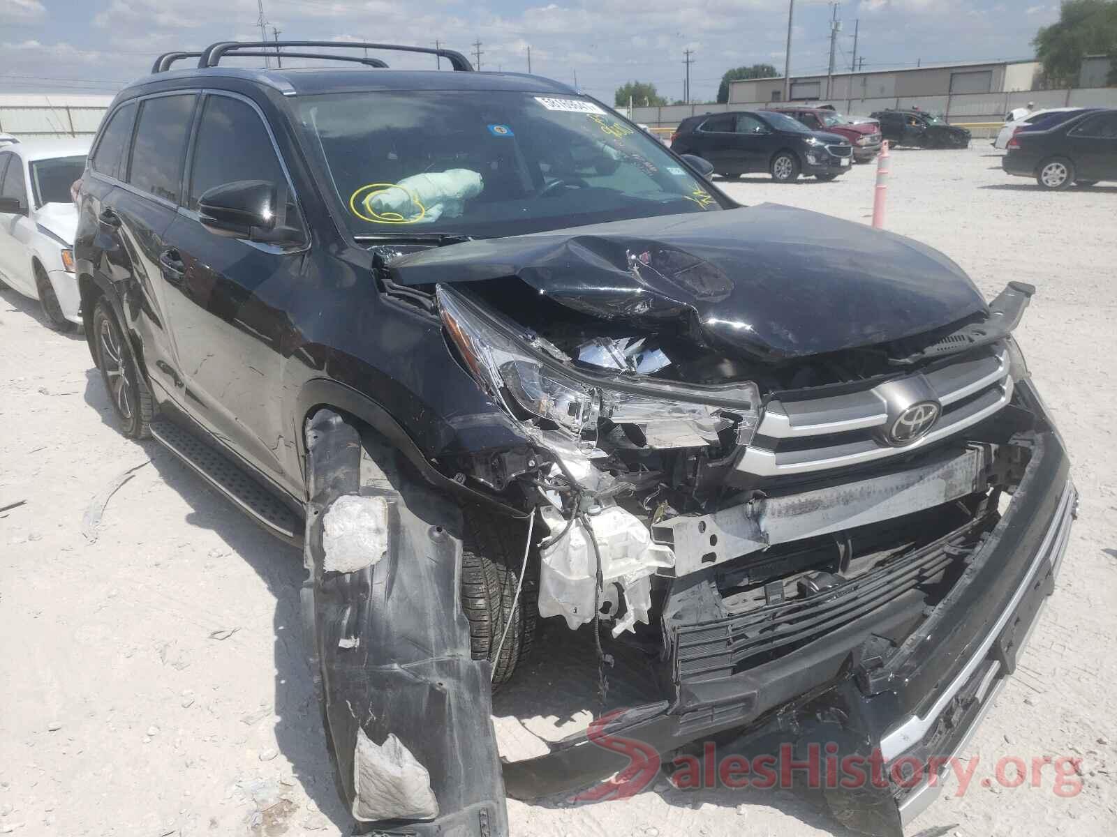 5TDKZRFH5HS516010 2017 TOYOTA HIGHLANDER