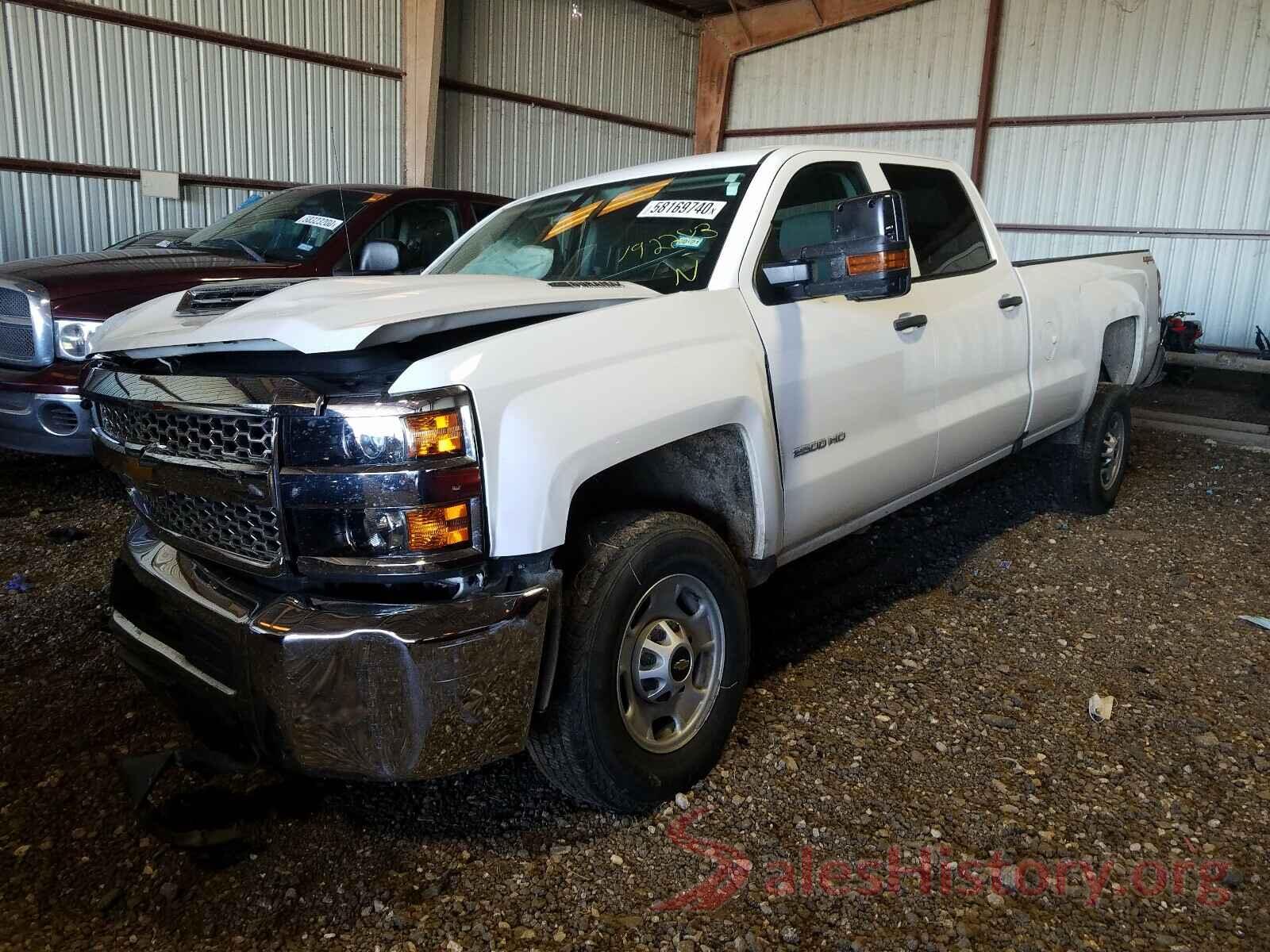 1GC1KREY6KF192283 2019 CHEVROLET SILVERADO