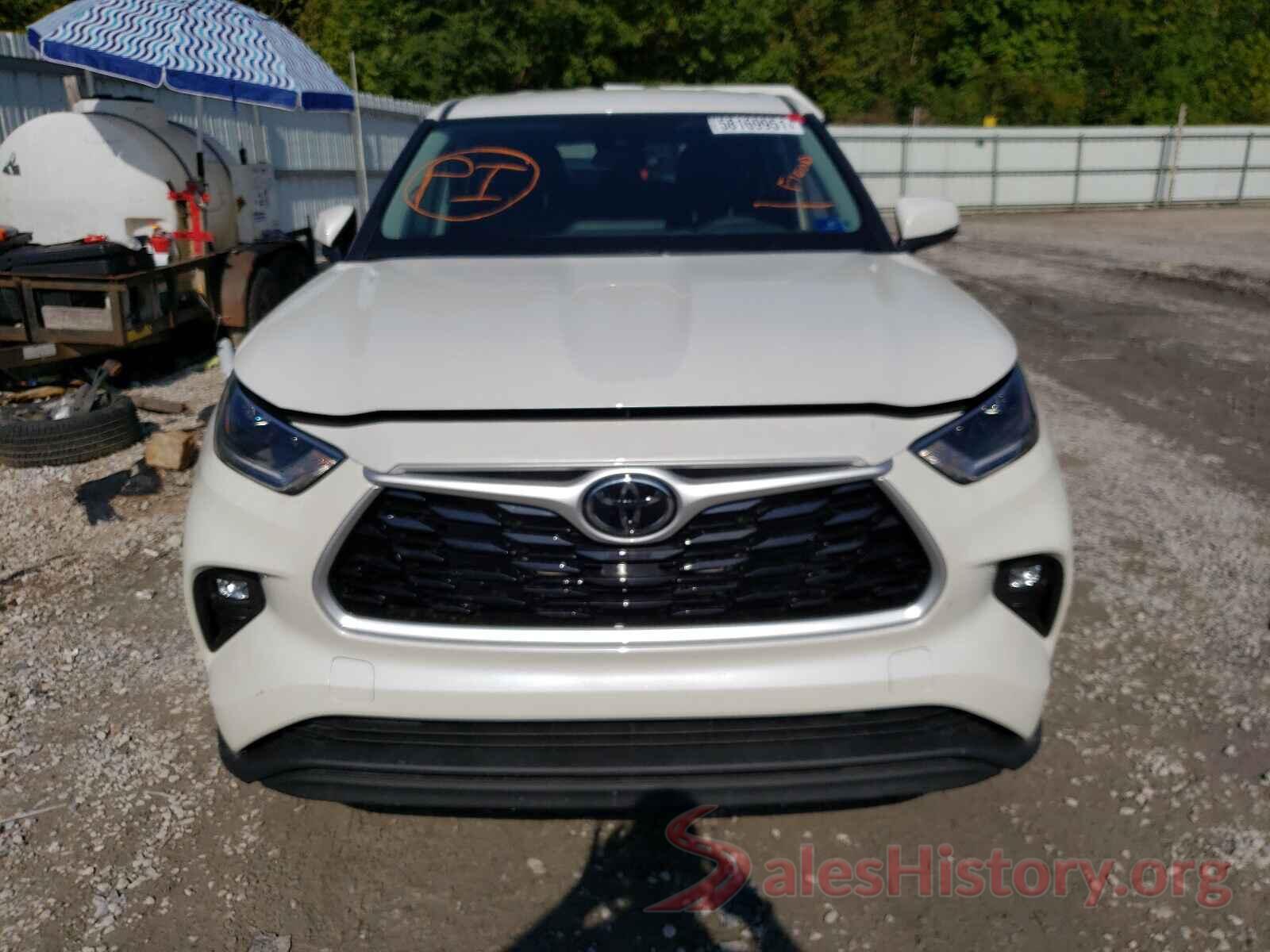 5TDBZRBH0MS550632 2021 TOYOTA HIGHLANDER