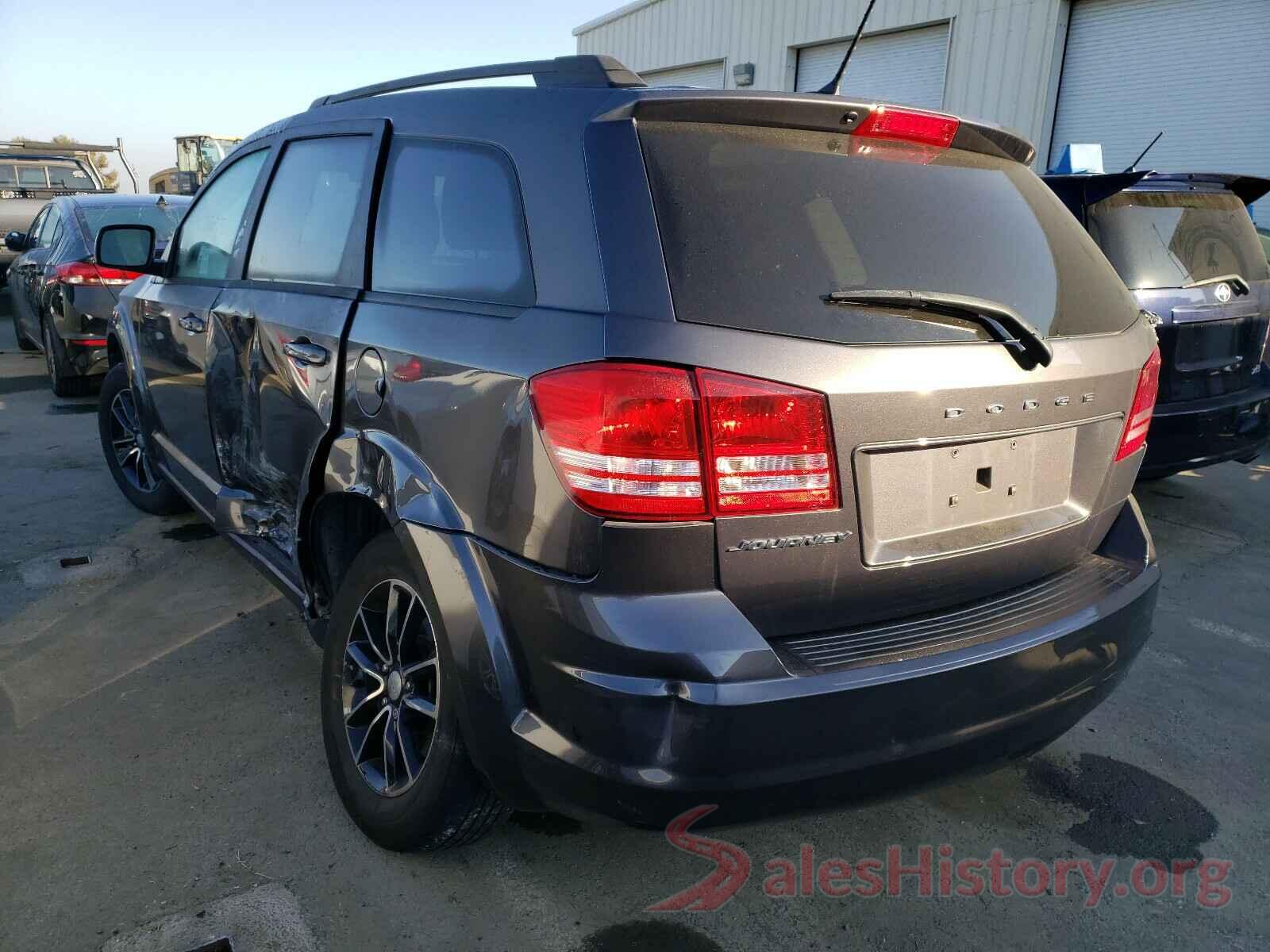 3C4PDCABXHT648299 2017 DODGE JOURNEY