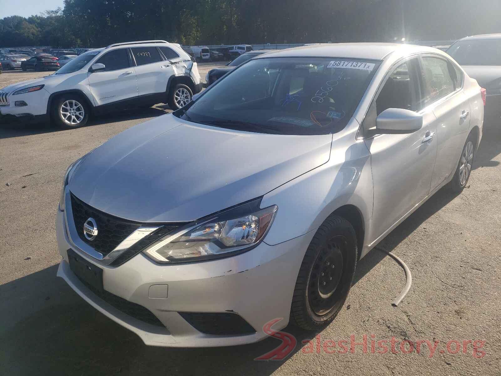 3N1AB7AP1HL698400 2017 NISSAN SENTRA