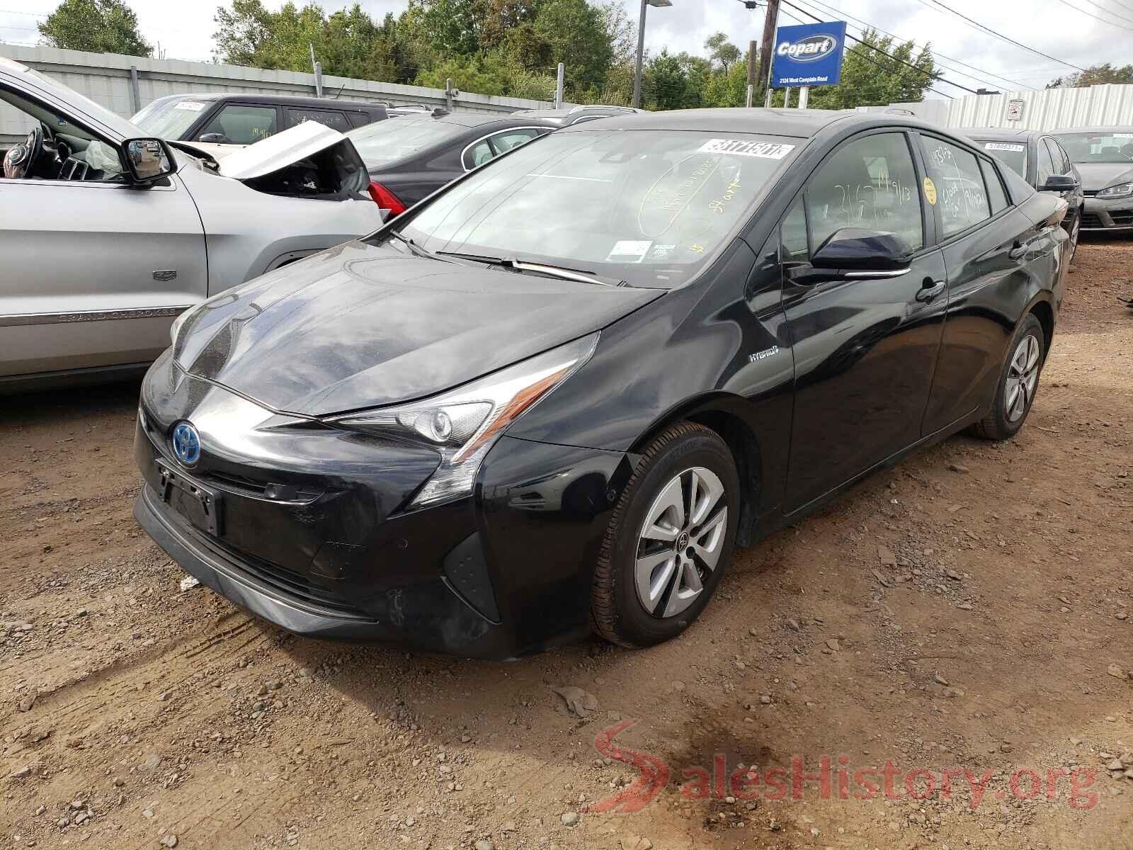 JTDKBRFU6J3598953 2018 TOYOTA PRIUS