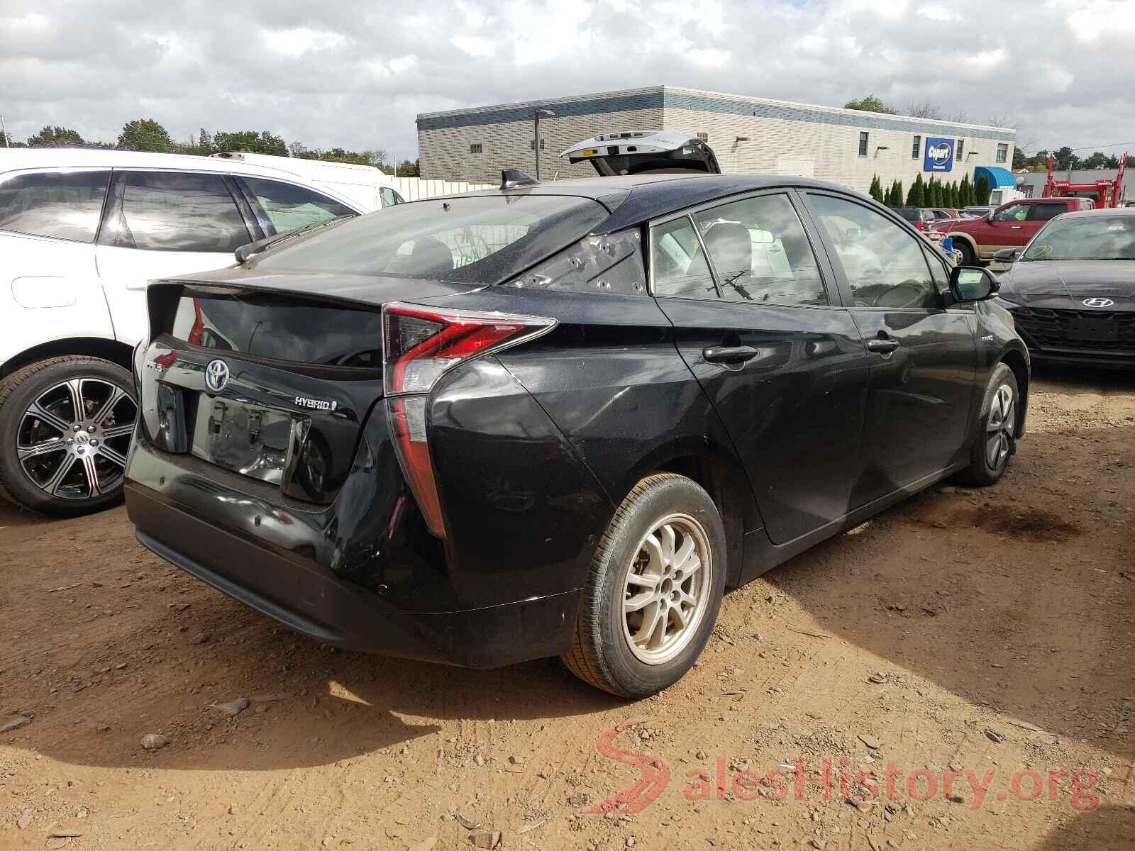 JTDKBRFU6J3598953 2018 TOYOTA PRIUS