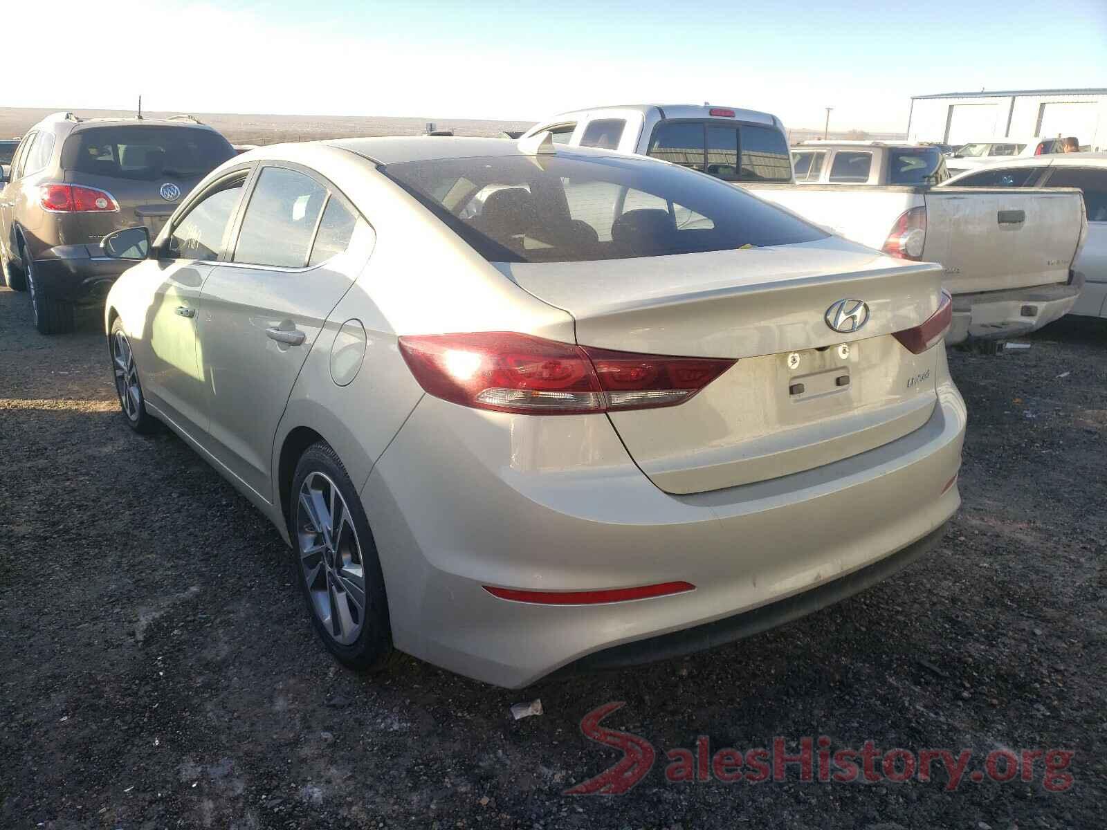 KMHD84LF6JU537334 2018 HYUNDAI ELANTRA