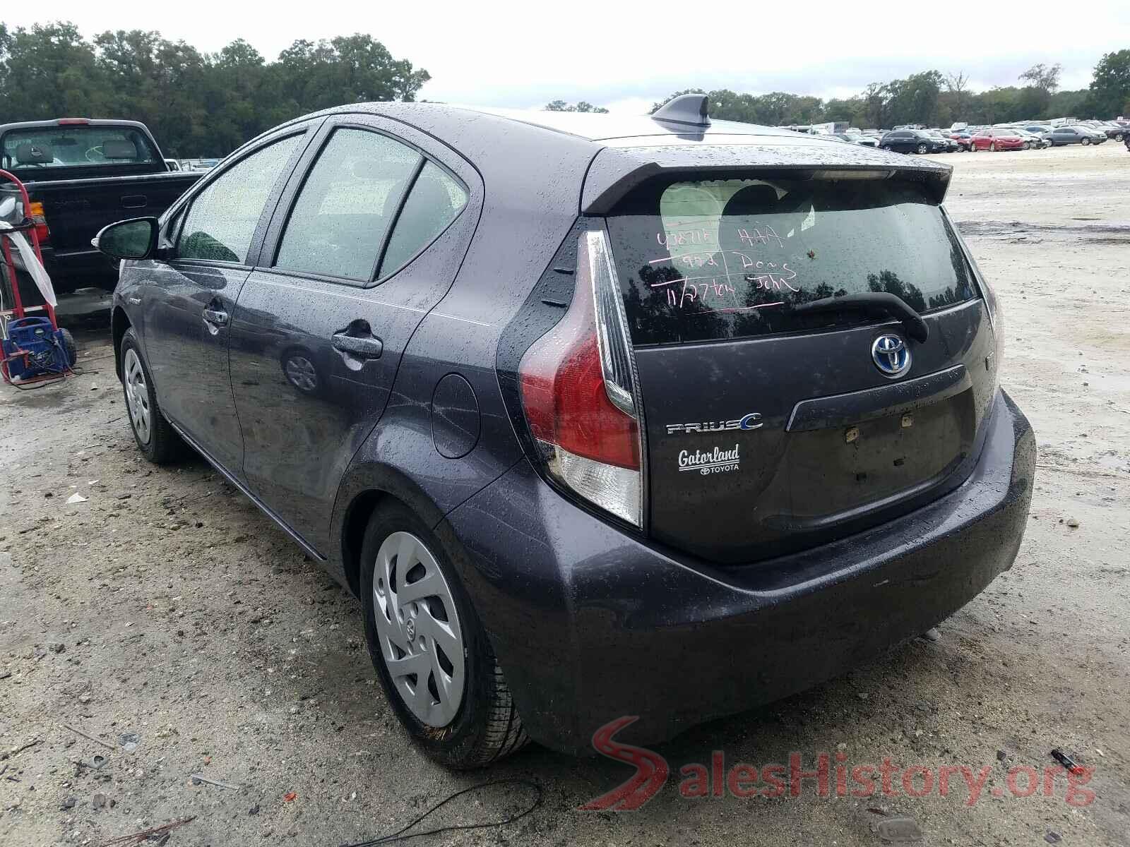 JTDKDTB33G1135970 2016 TOYOTA PRIUS