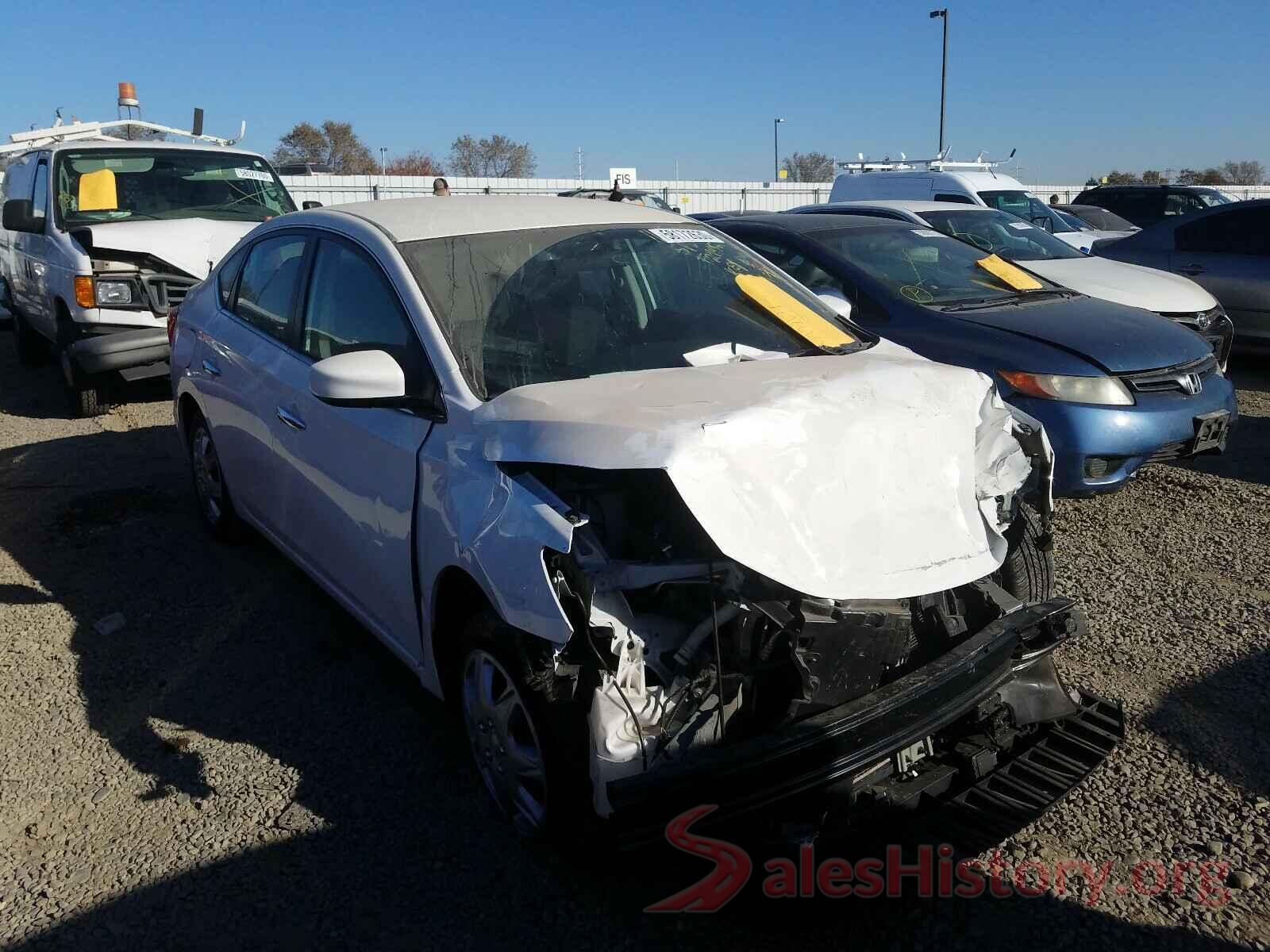 3N1AB7AP1KY370081 2019 NISSAN SENTRA