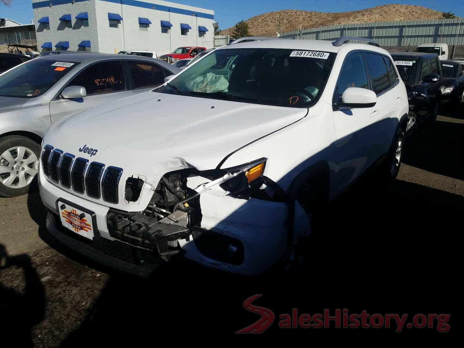 1C4PJMLB4KD181180 2019 JEEP CHEROKEE